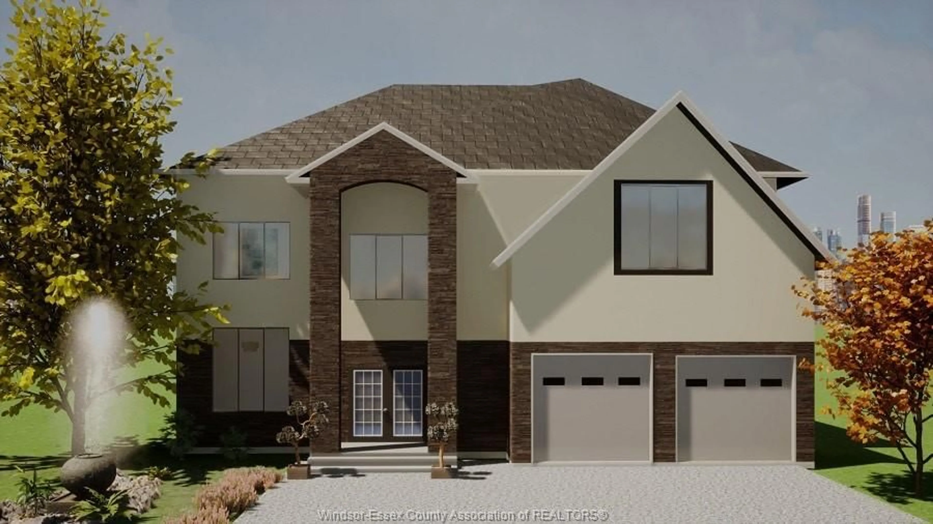 Home with brick exterior material, street for LOT 1 SUMMIT St, Lakeshore Ontario N0R 1A7