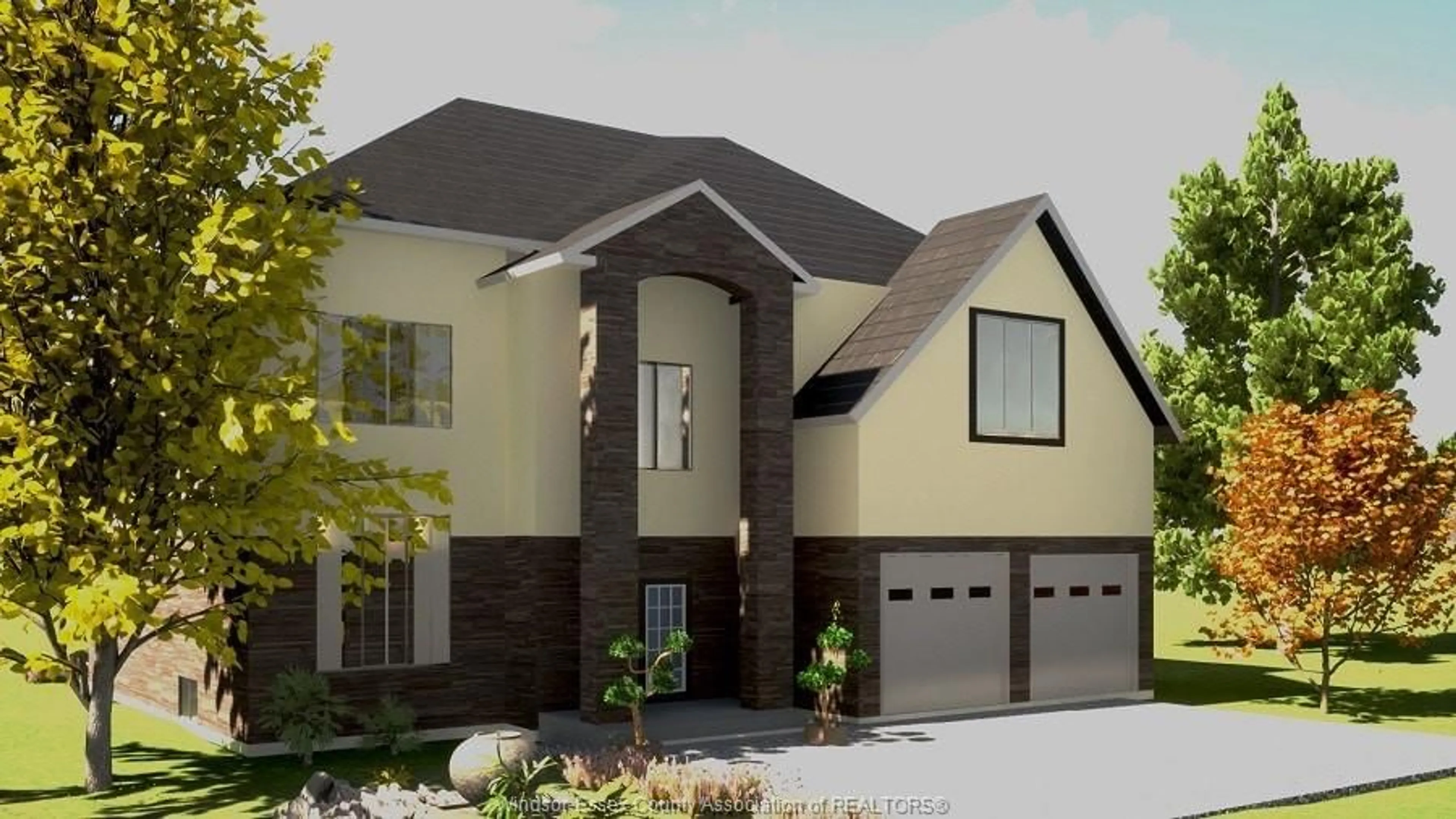 Home with brick exterior material, street for LOT 1 SUMMIT St, Lakeshore Ontario N0R 1A7