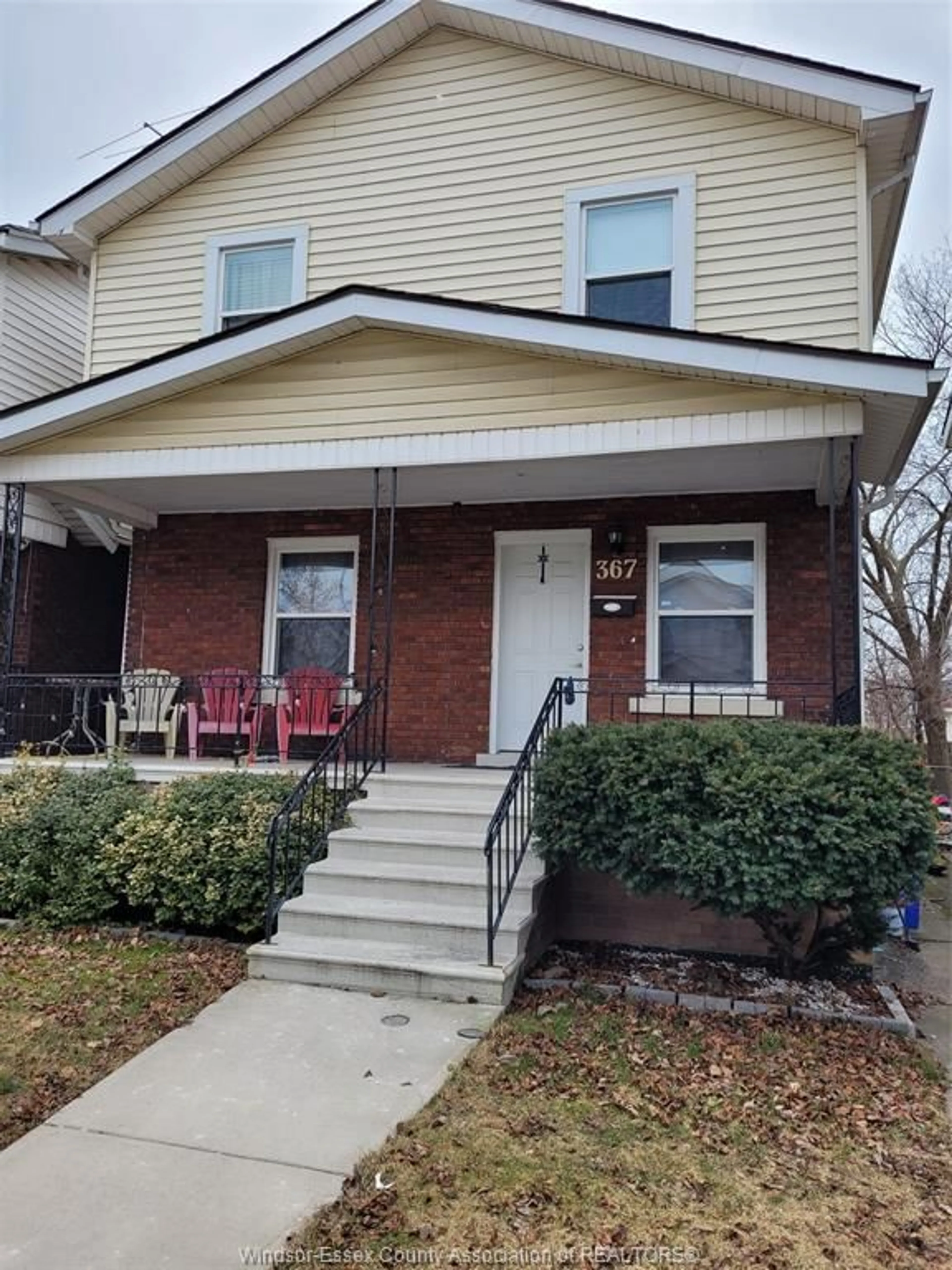 Home with brick exterior material, street for 367 PINE St, Windsor Ontario N9A 6E3