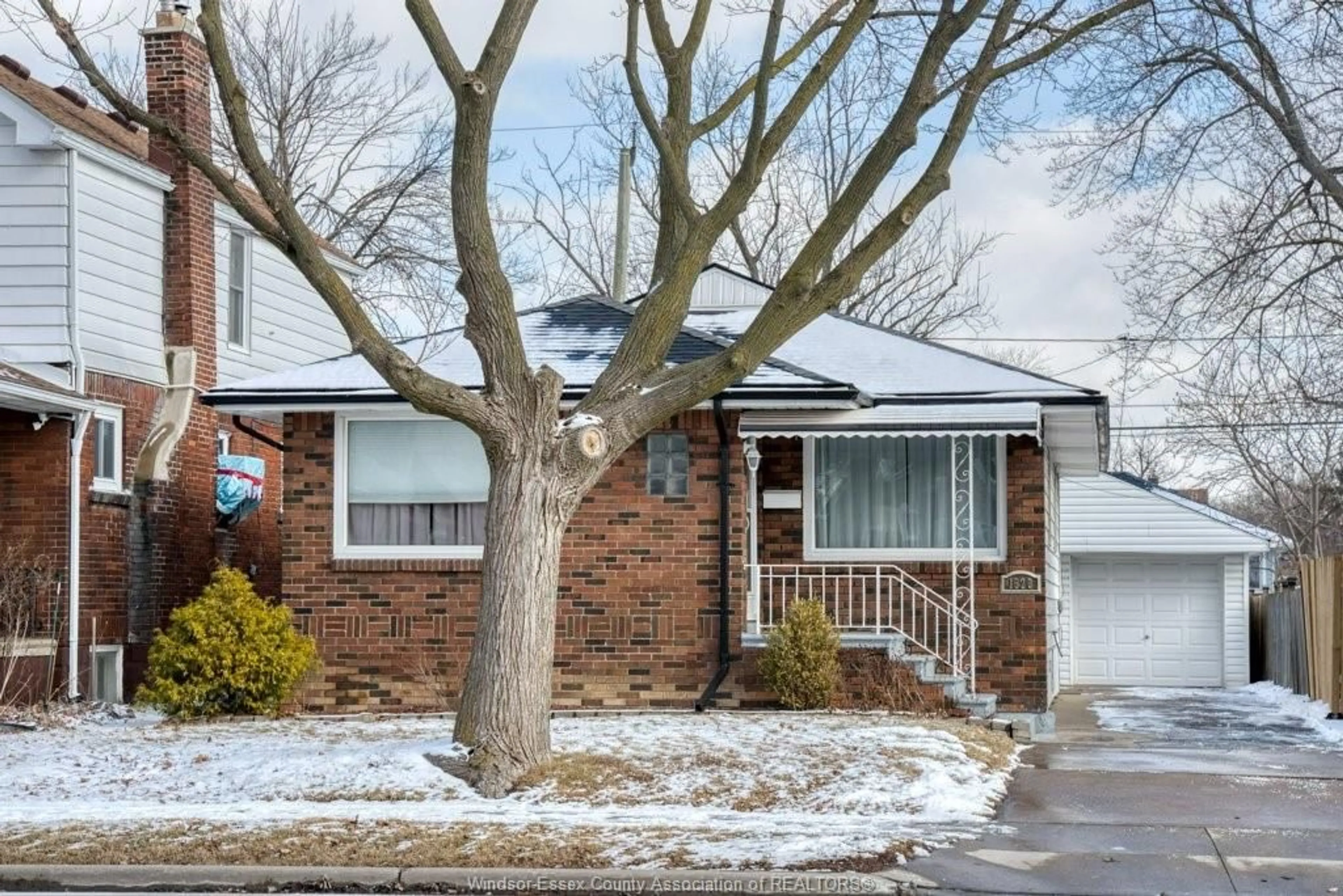 Home with brick exterior material, street for 1620 PILLETTE Rd, Windsor Ontario N8Y 3C5