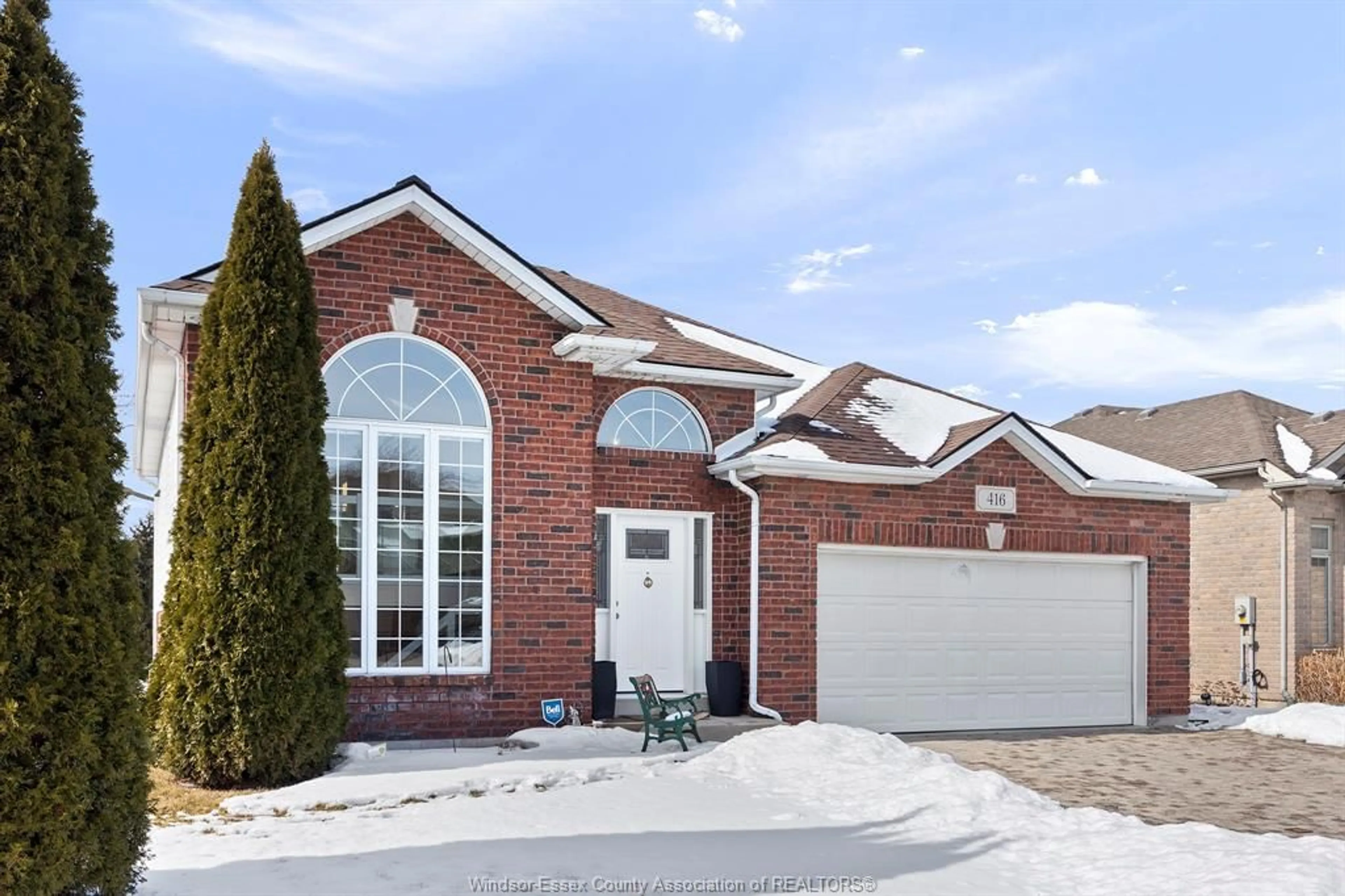 Home with brick exterior material, street for 416 Rene Dr, LaSalle Ontario N9J 2R2