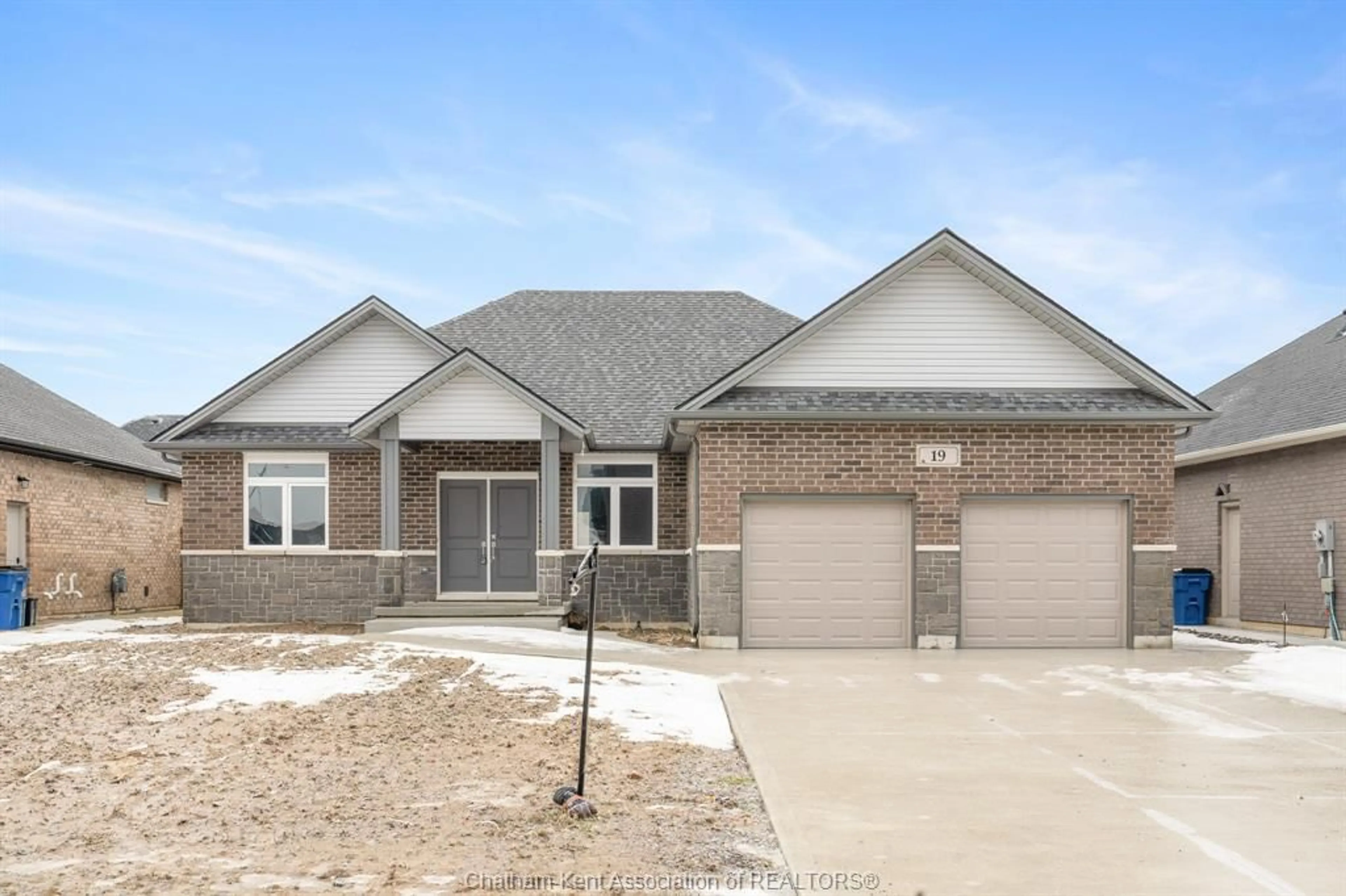 Home with brick exterior material, street for 19 Tracy Dr, Chatham Ontario N7M0S8