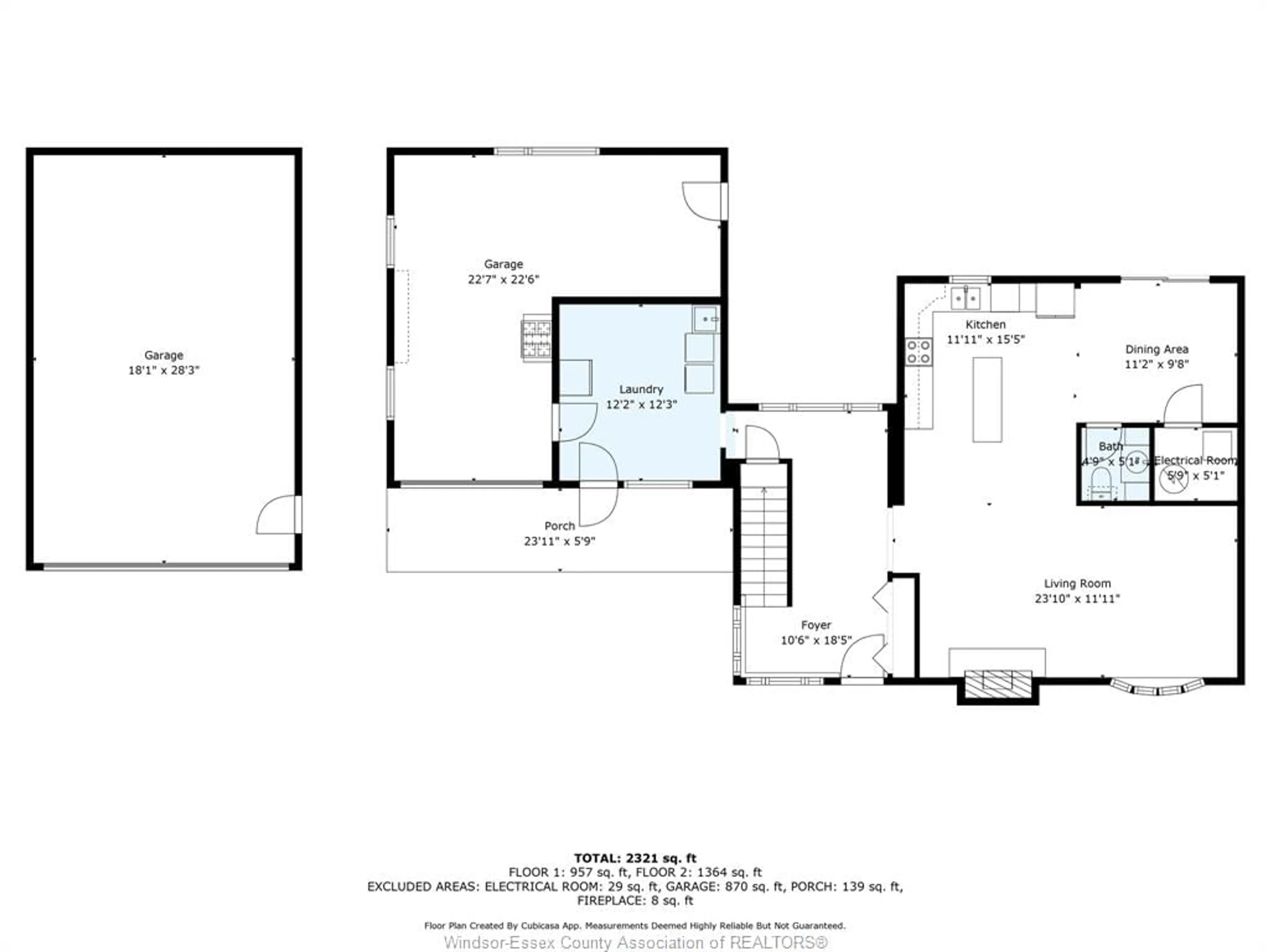 Floor plan for 121 McClain Blvd, Colchester North Ontario N0R 160