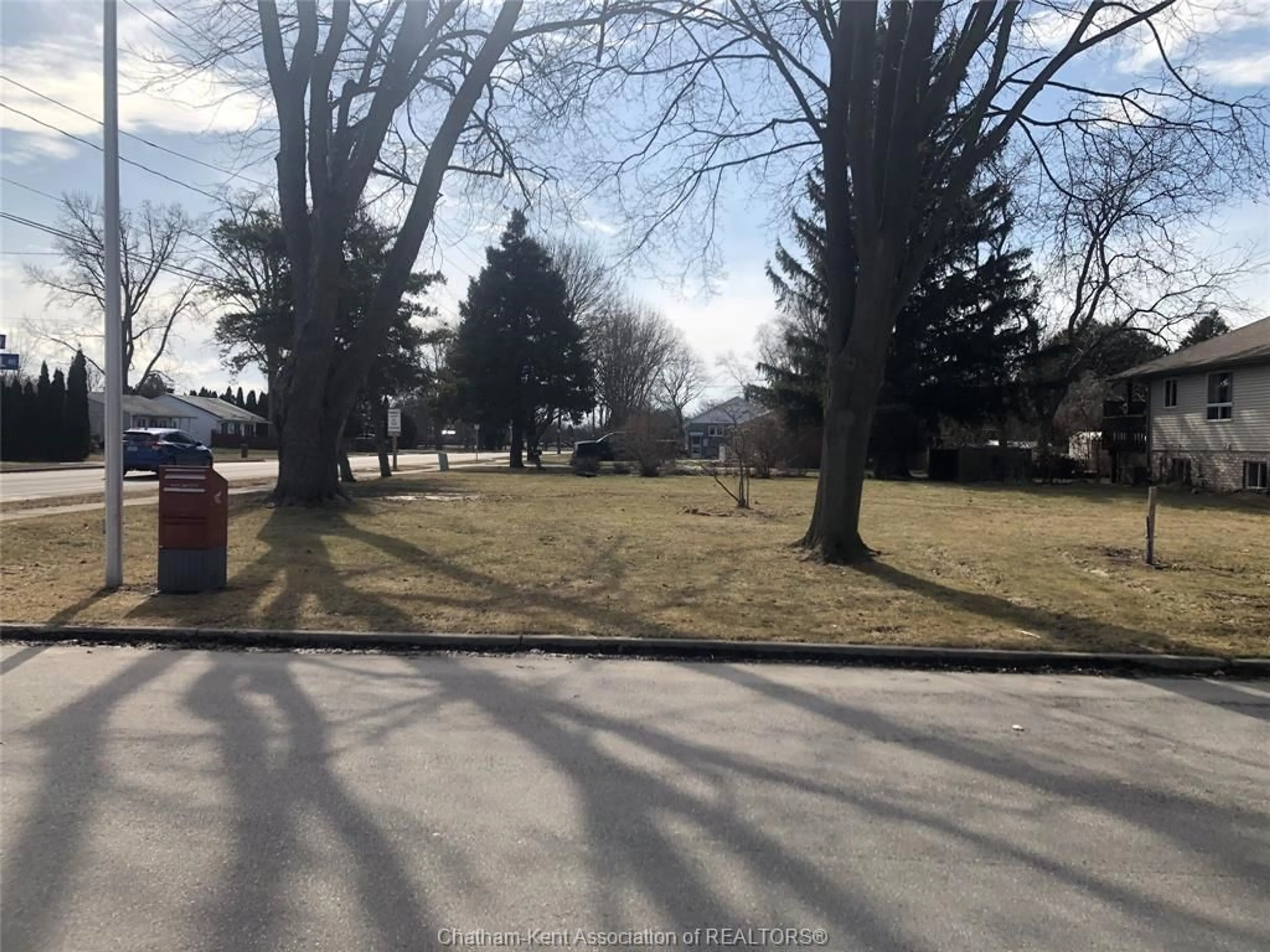 A pic from outside/outdoor area/front of a property/back of a property/a pic from drone, street for 24 St Michael Ave, Chatham Ontario N7M 2E4