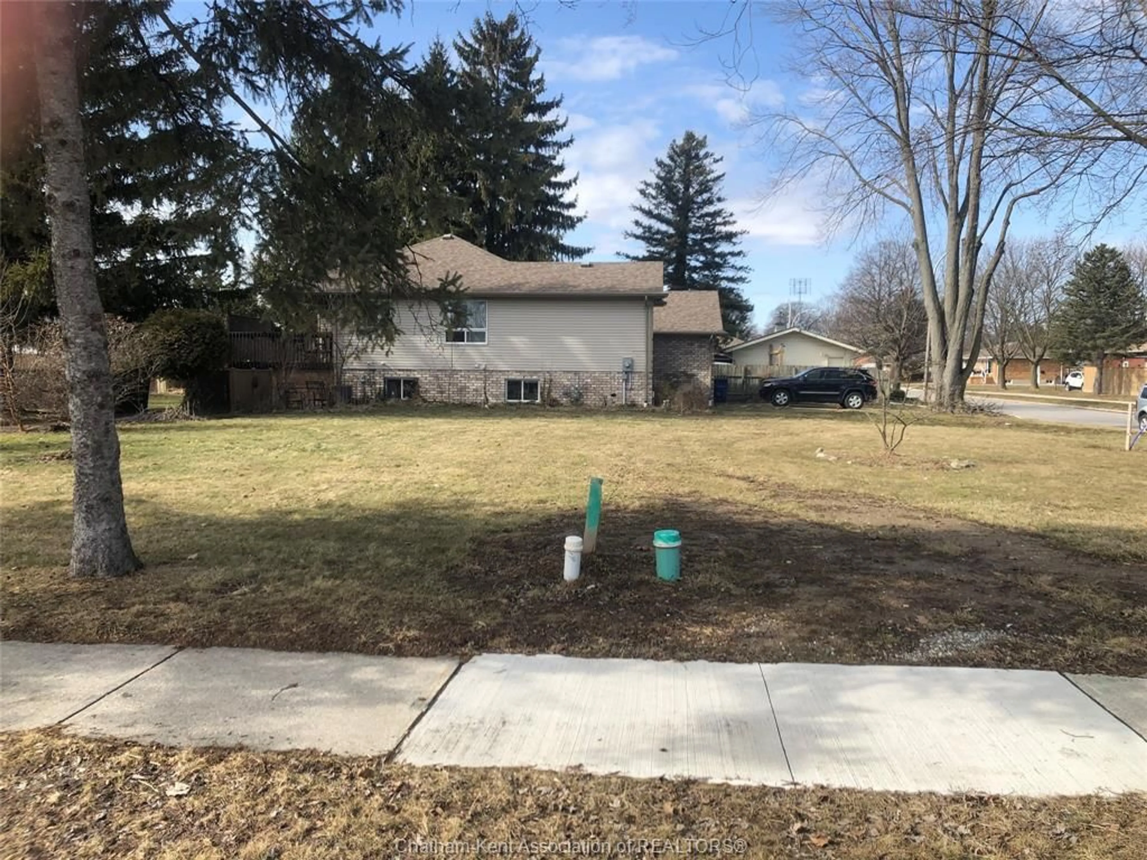 A pic from outside/outdoor area/front of a property/back of a property/a pic from drone, street for 24 St Michael Ave, Chatham Ontario N7M 2E4