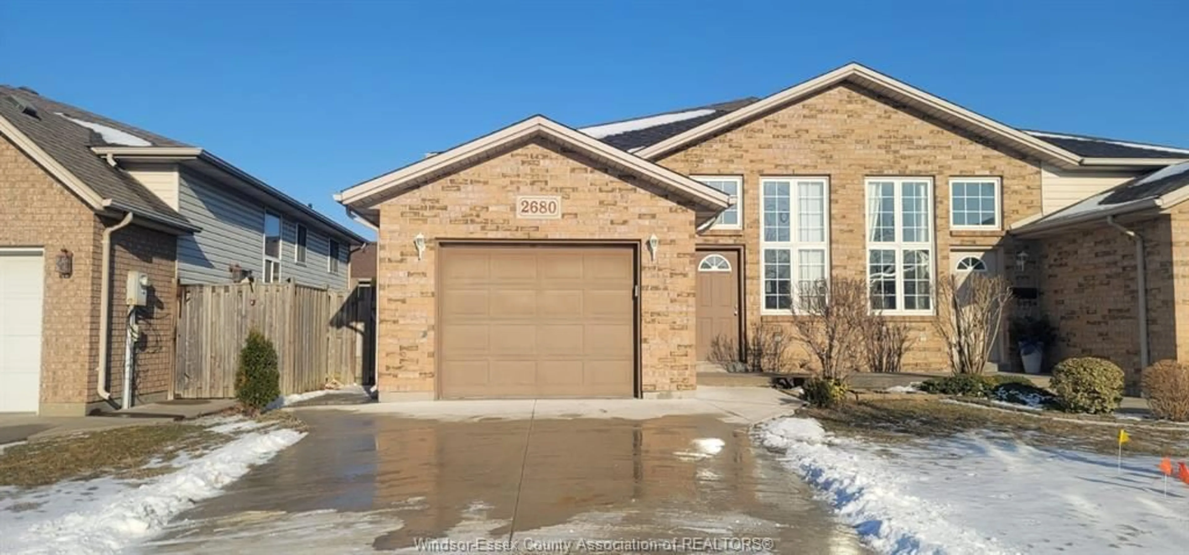 Home with brick exterior material, street for 2680 TEEDIE, Windsor Ontario N8R 2K5