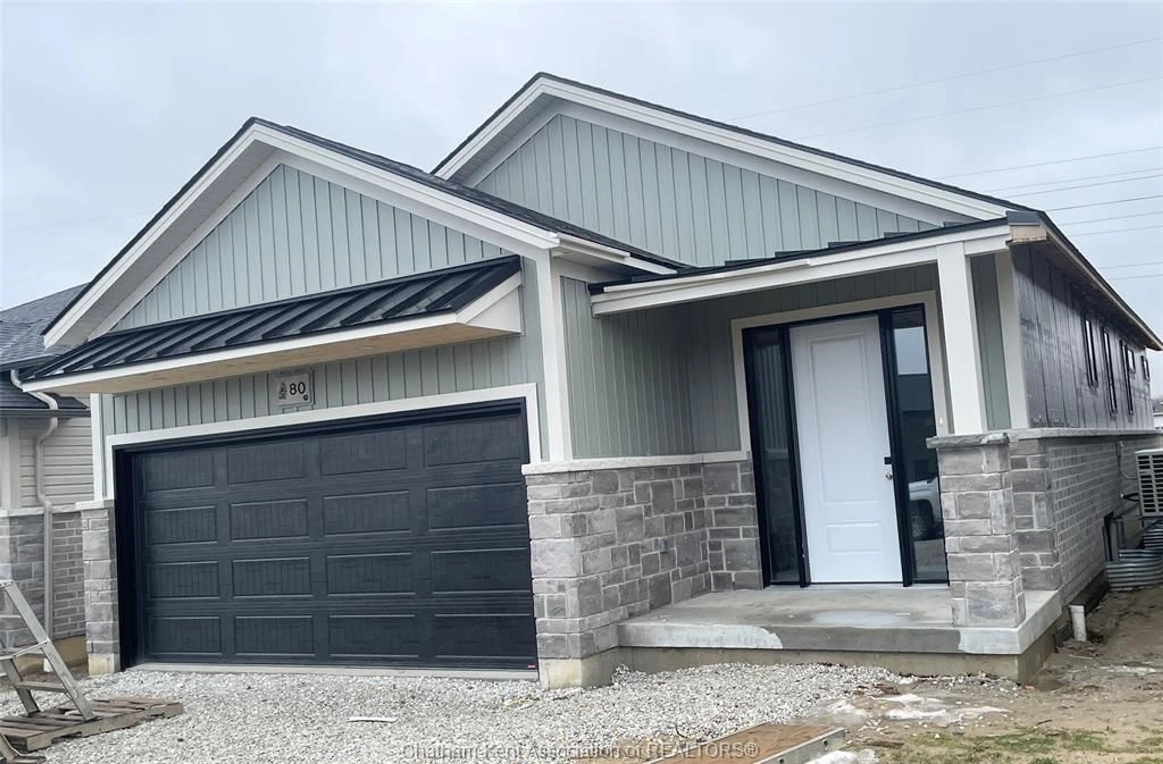 Home with vinyl exterior material, street for 80 Cabot Trail, Chatham Ontario N7M 0A4