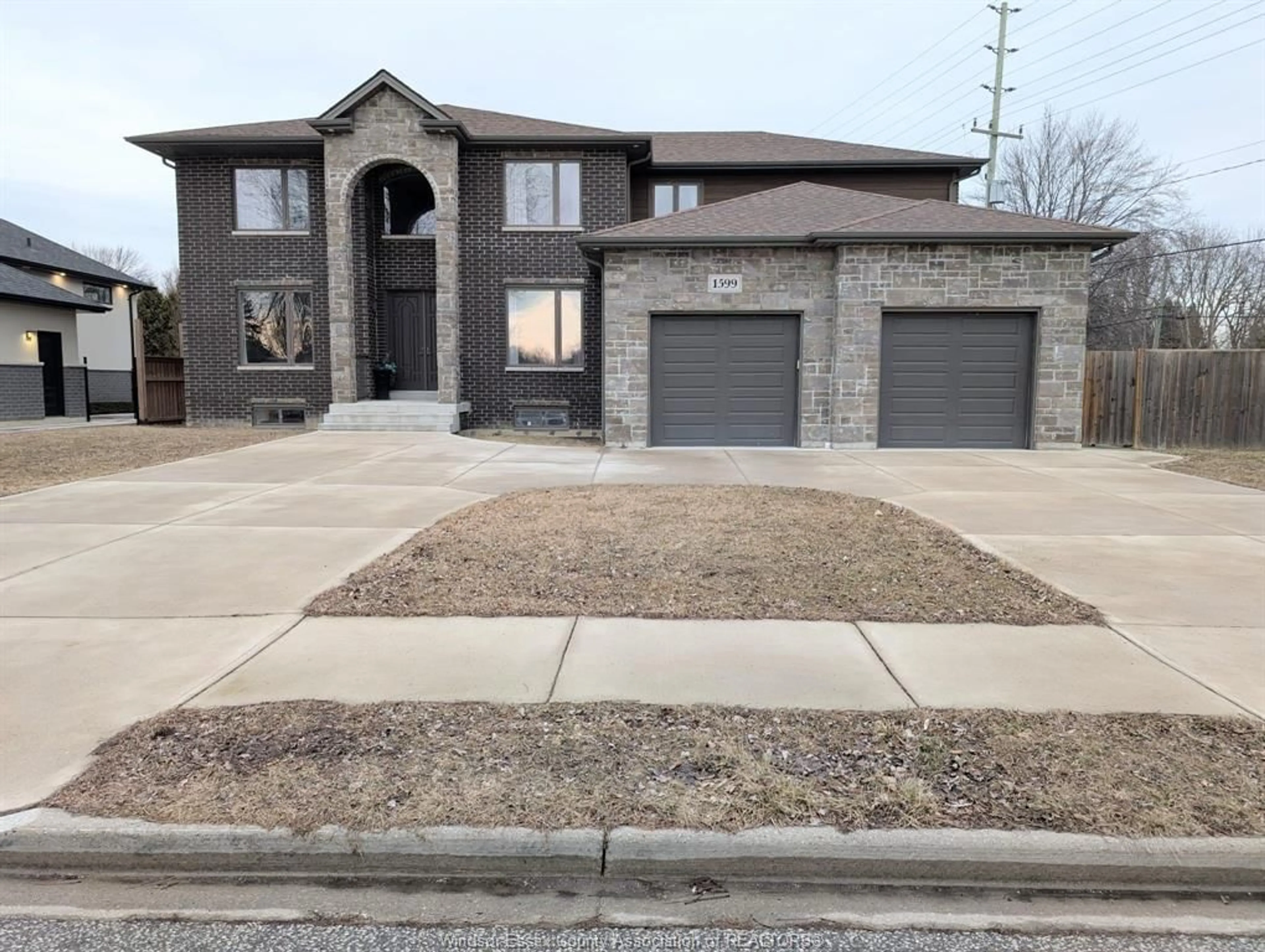 Home with brick exterior material, street for 1599 OUTRAM Ave, LaSalle Ontario N9J 3M3