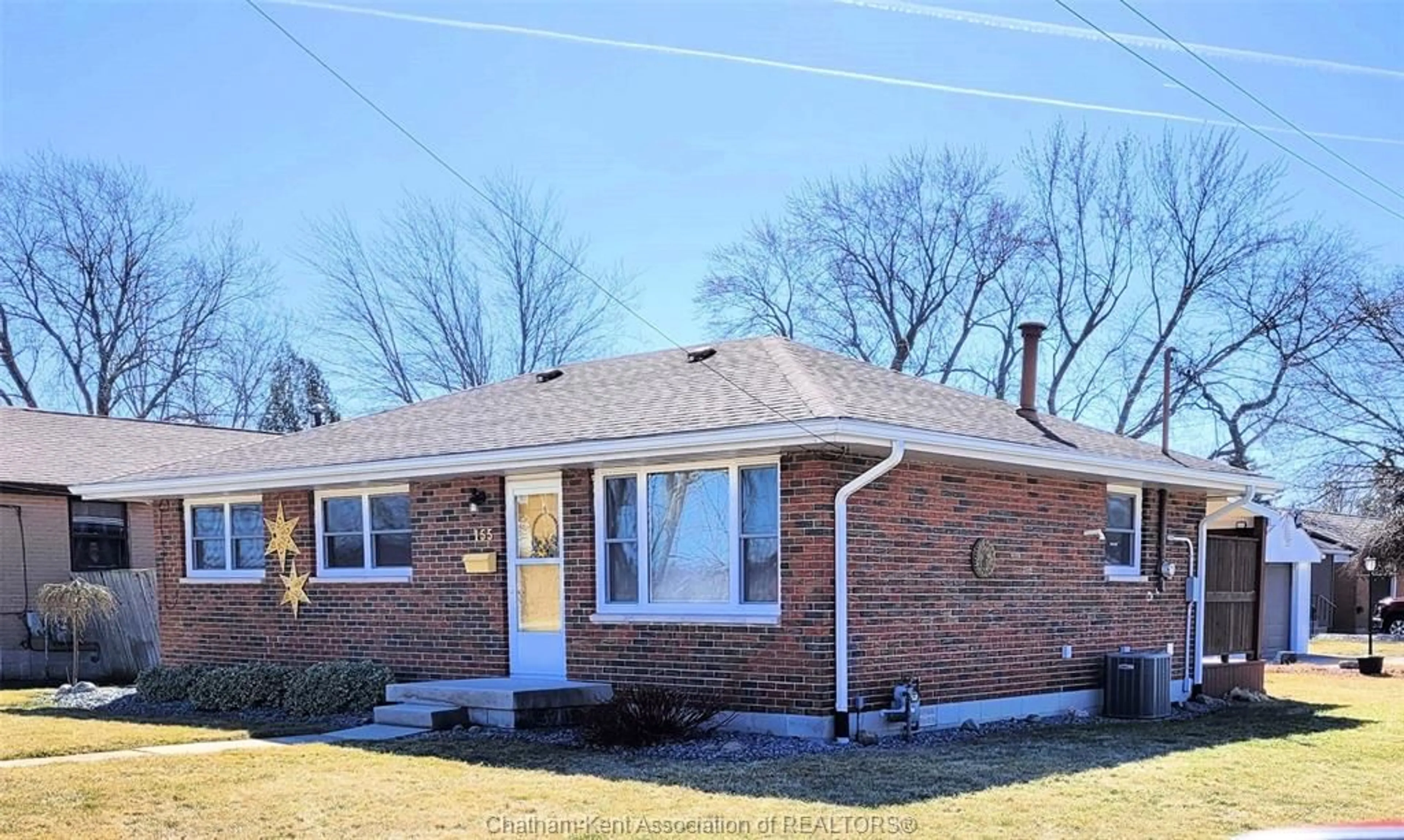 Home with brick exterior material, street for 155 Water St, Wallaceburg Ontario N8A 5R9