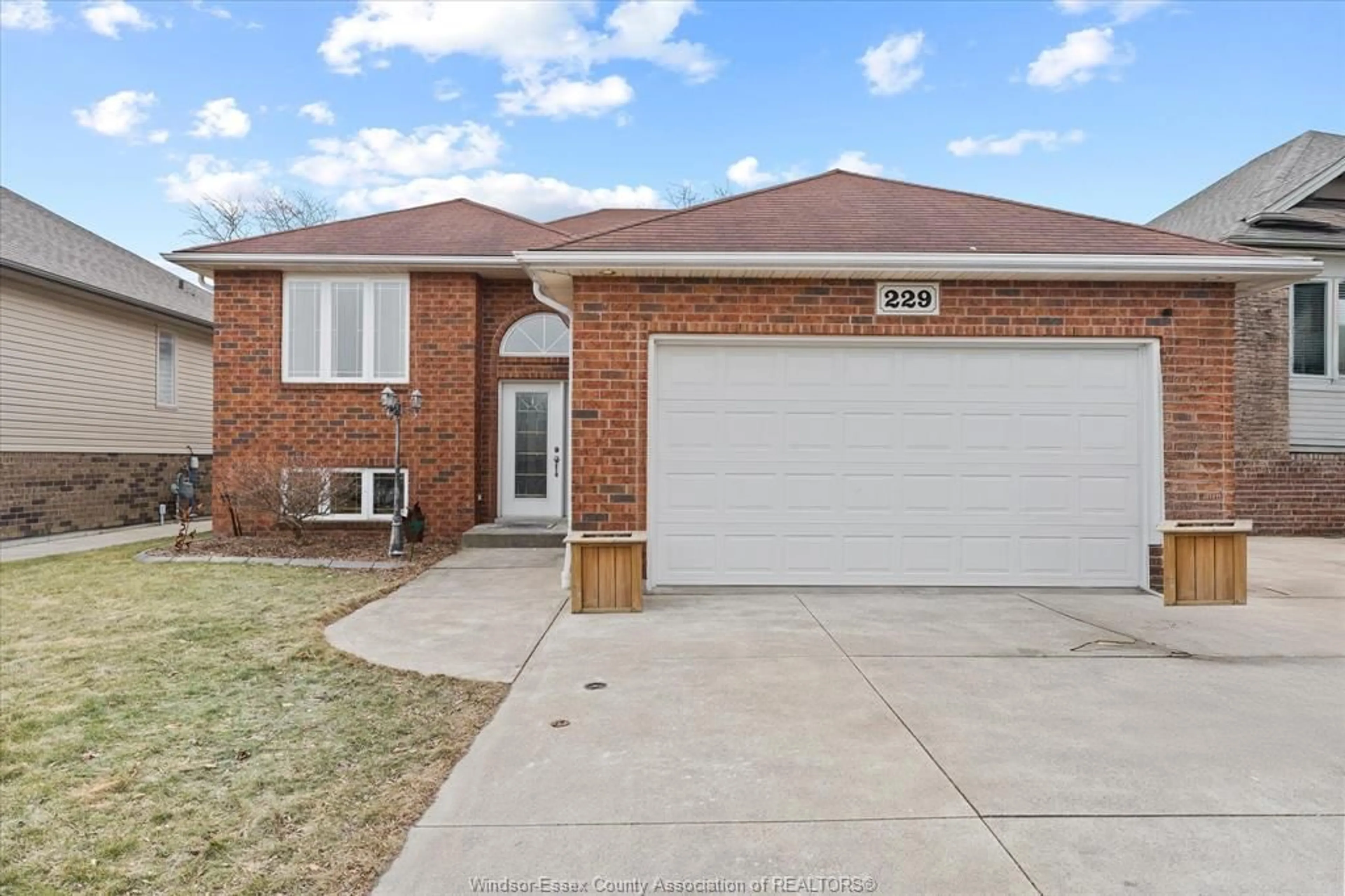 Home with brick exterior material, street for 229 Branton Cres, Lakeshore Ontario N9K 1G1