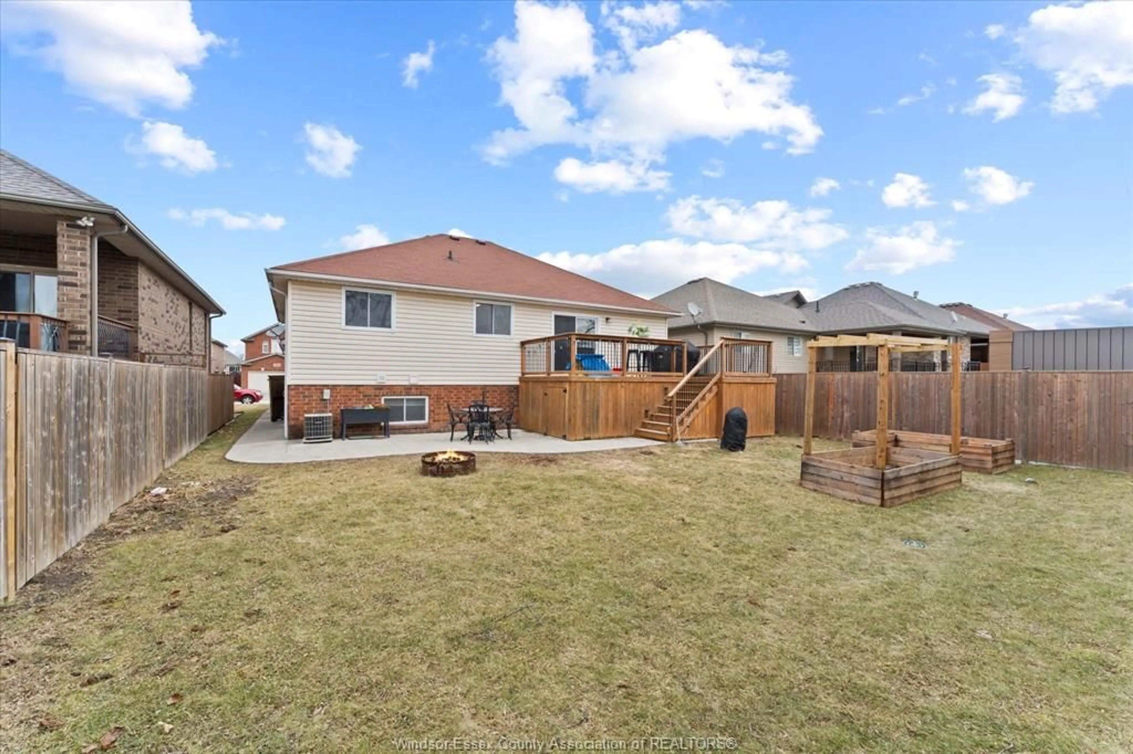 A pic from outside/outdoor area/front of a property/back of a property/a pic from drone, street for 229 Branton Cres, Lakeshore Ontario N9K 1G1