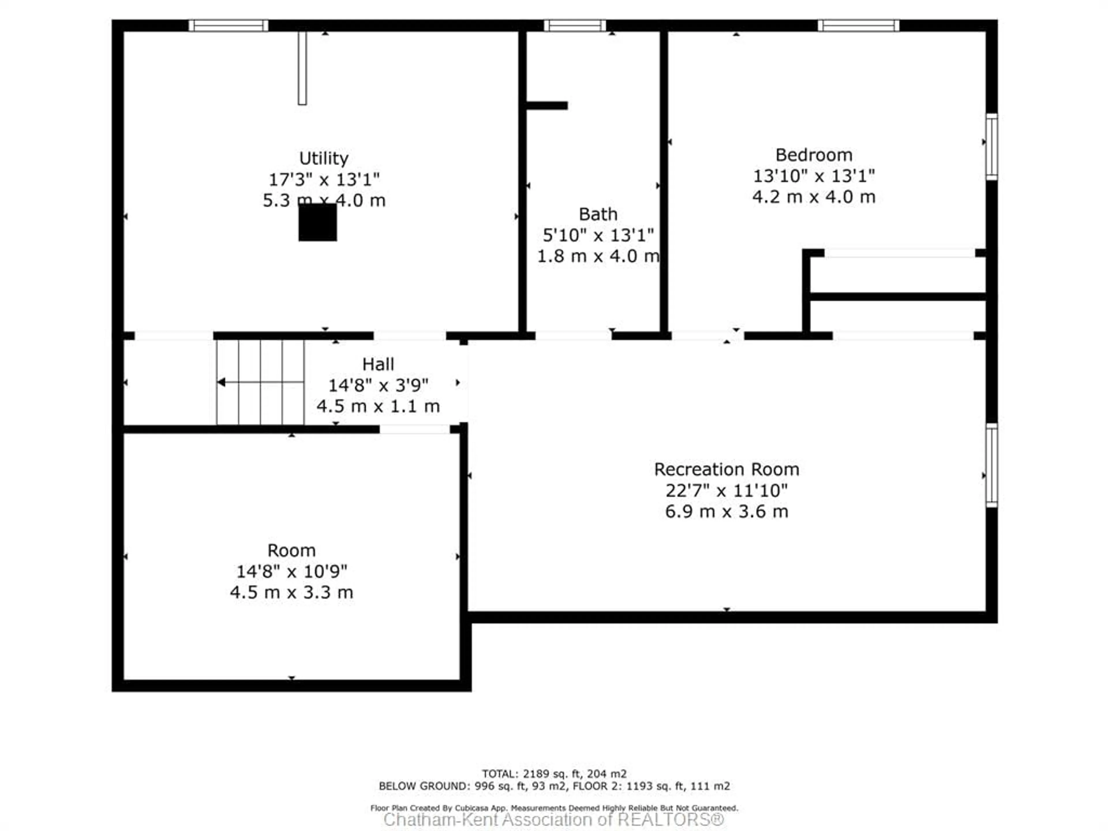 Floor plan for 830 Talbot Rd, Wheatley Ontario N0P2P0