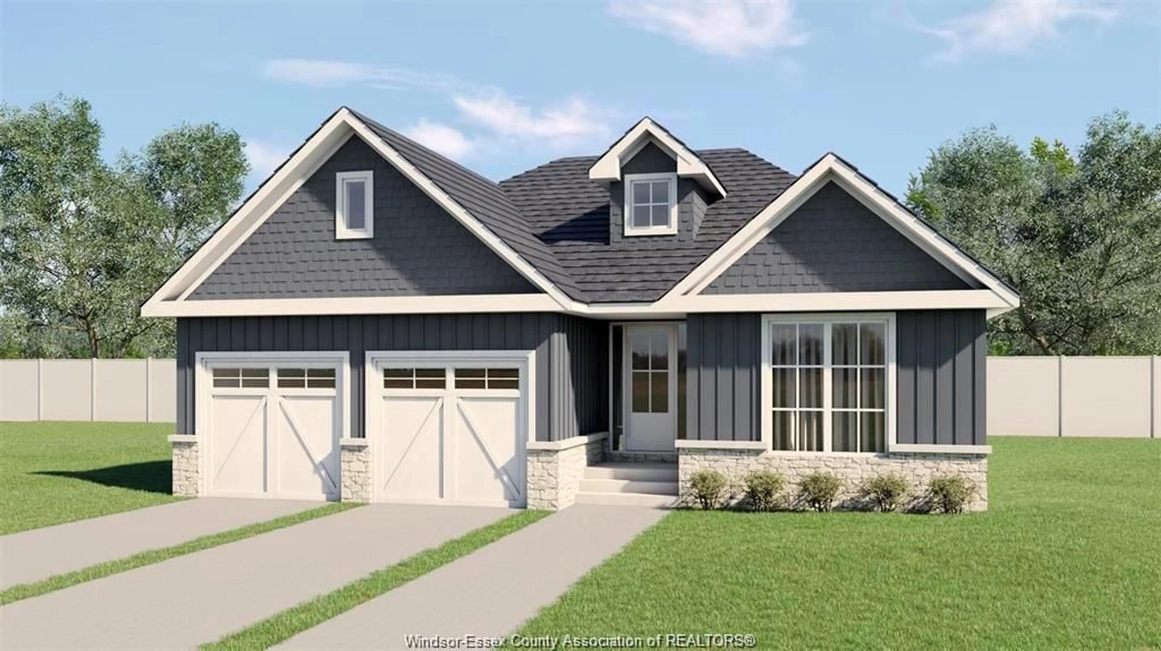 Home with vinyl exterior material, street for 2458 PARTINGTON Ave, Windsor Ontario N9B 3X2