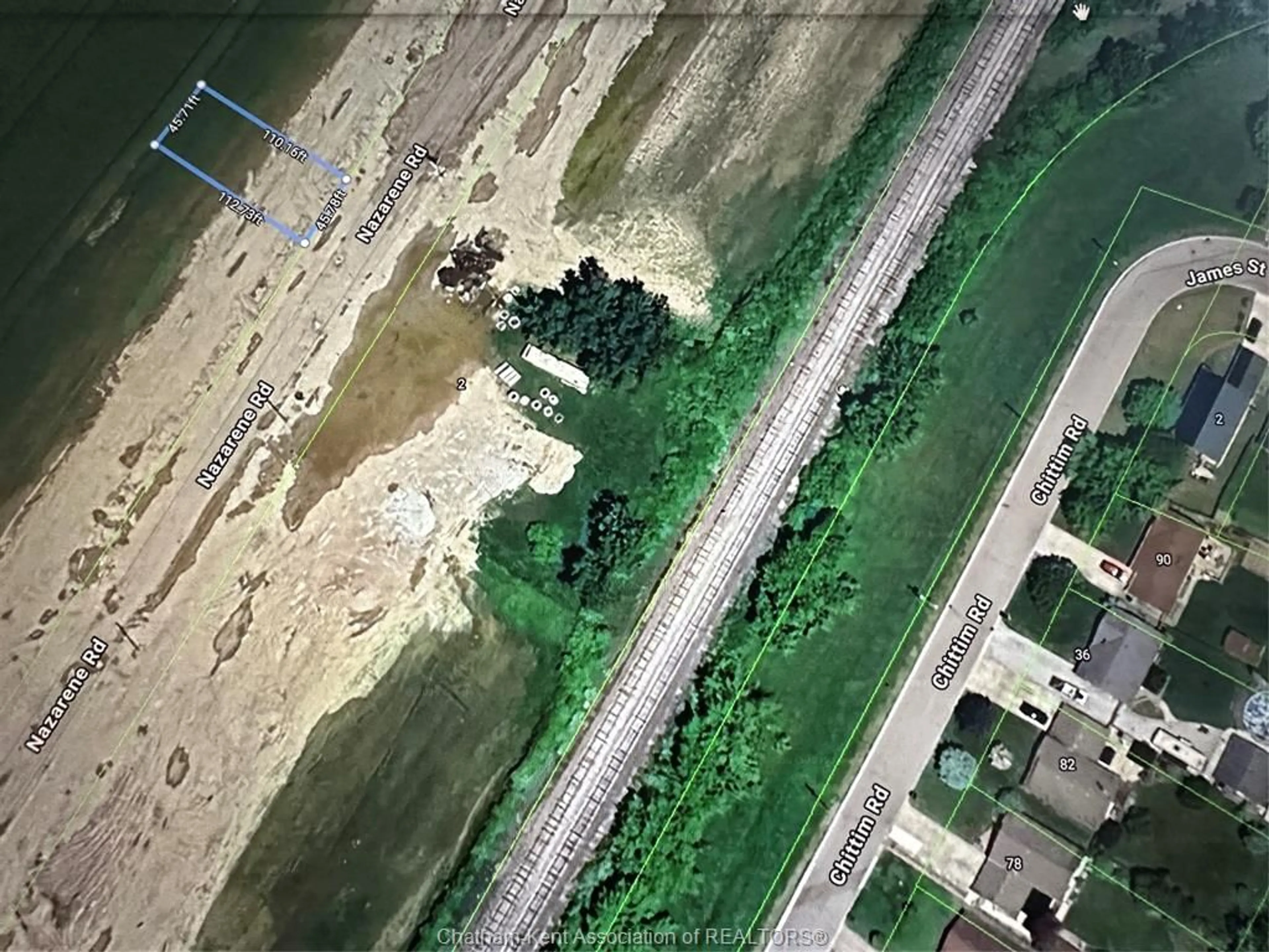 A pic from outside/outdoor area/front of a property/back of a property/a pic from drone, street for 55 Nazerene LOT 5 ..., Blenheim Ontario N0P 1A0