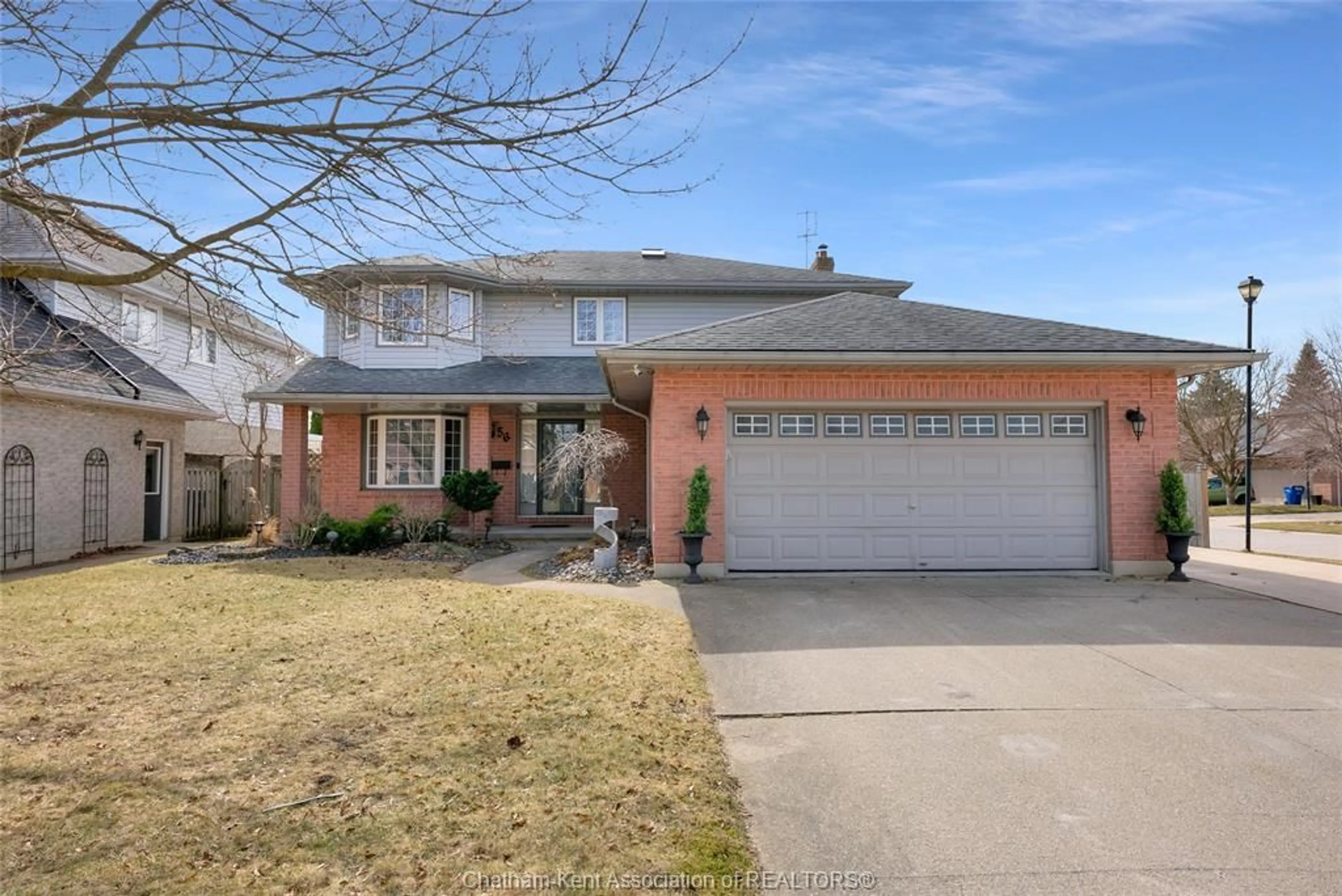 Home with brick exterior material, street for 56 NORWAY MAPLE Dr, Chatham Ontario N7L 5E1