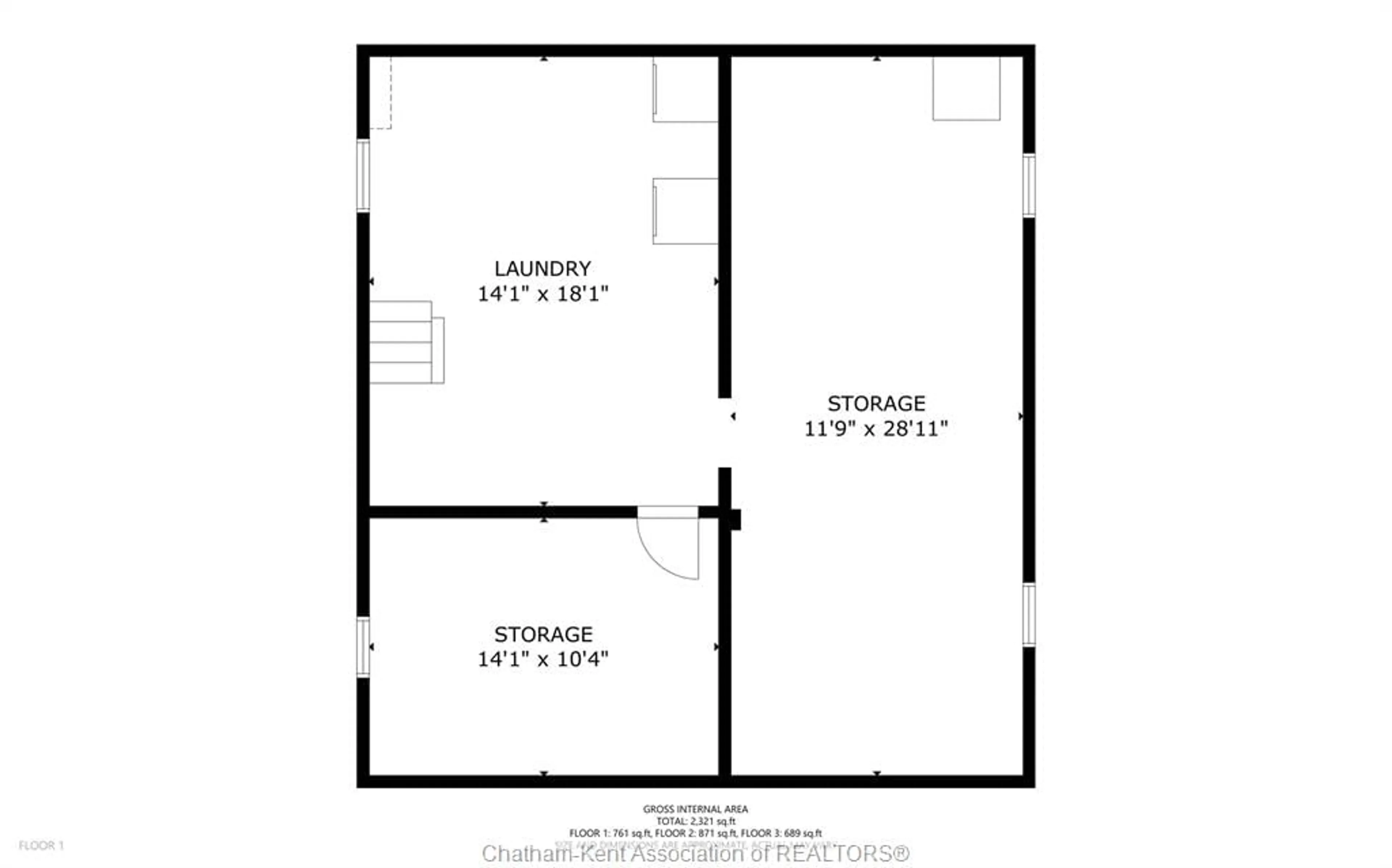 Floor plan for 7931 Grande River Line, Chatham-Kent Ontario N7M 5J7