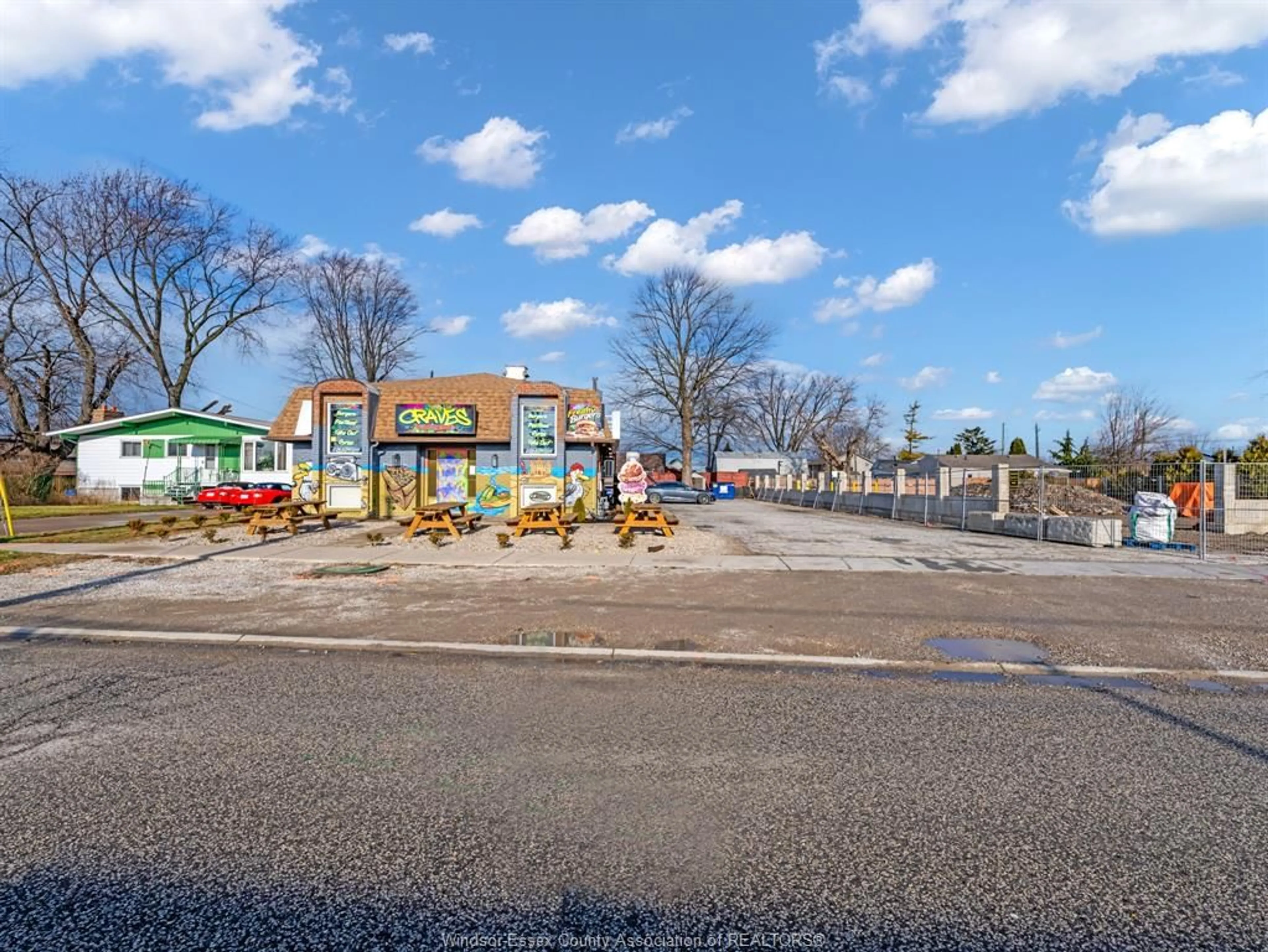 A pic from outside/outdoor area/front of a property/back of a property/a pic from drone, street for 581 BROADWAY, Belle River Ontario N0R 1A0