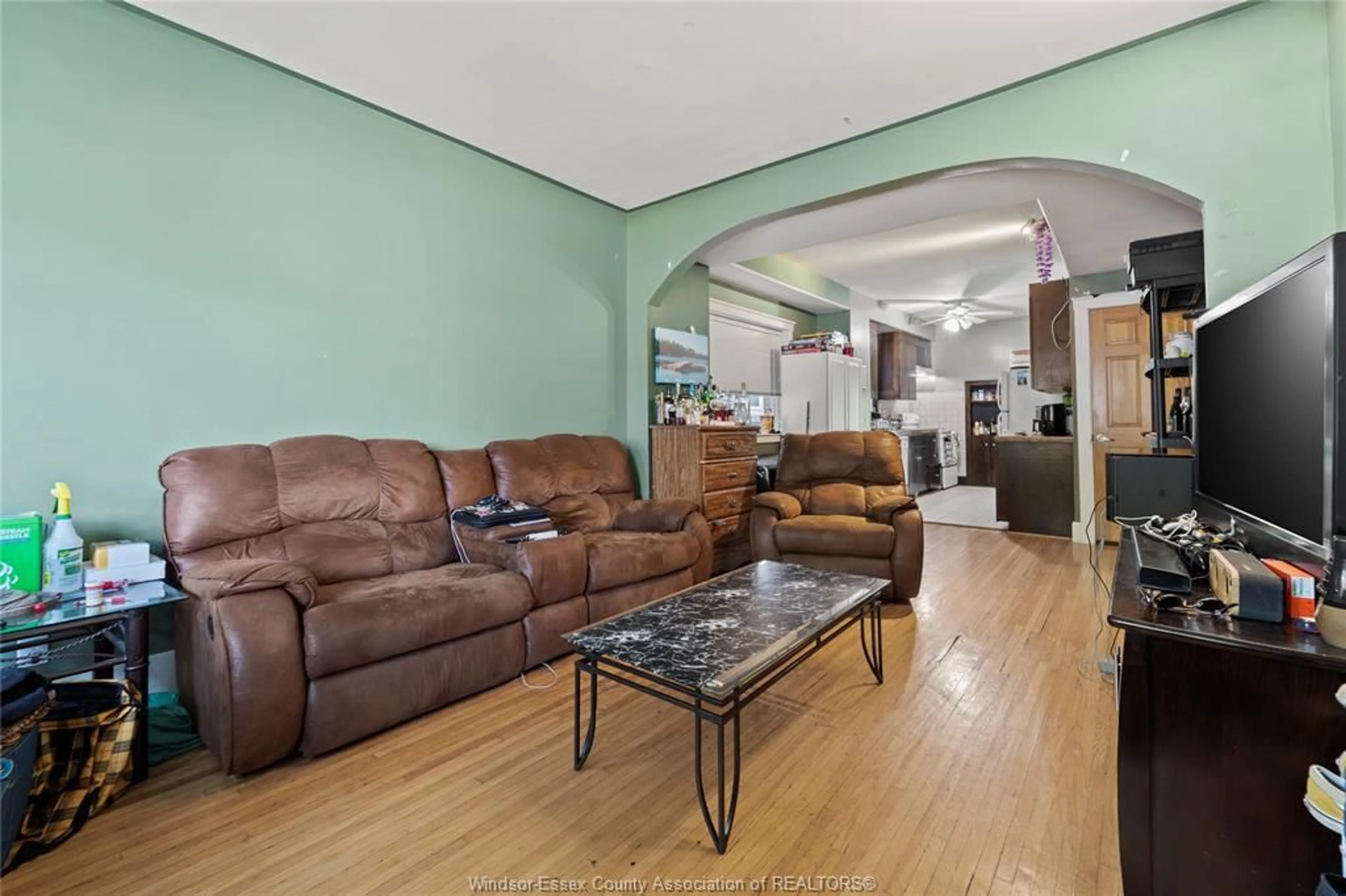 Living room with furniture, unknown for 537 McEwan Ave, Windsor Ontario N9B 2E7