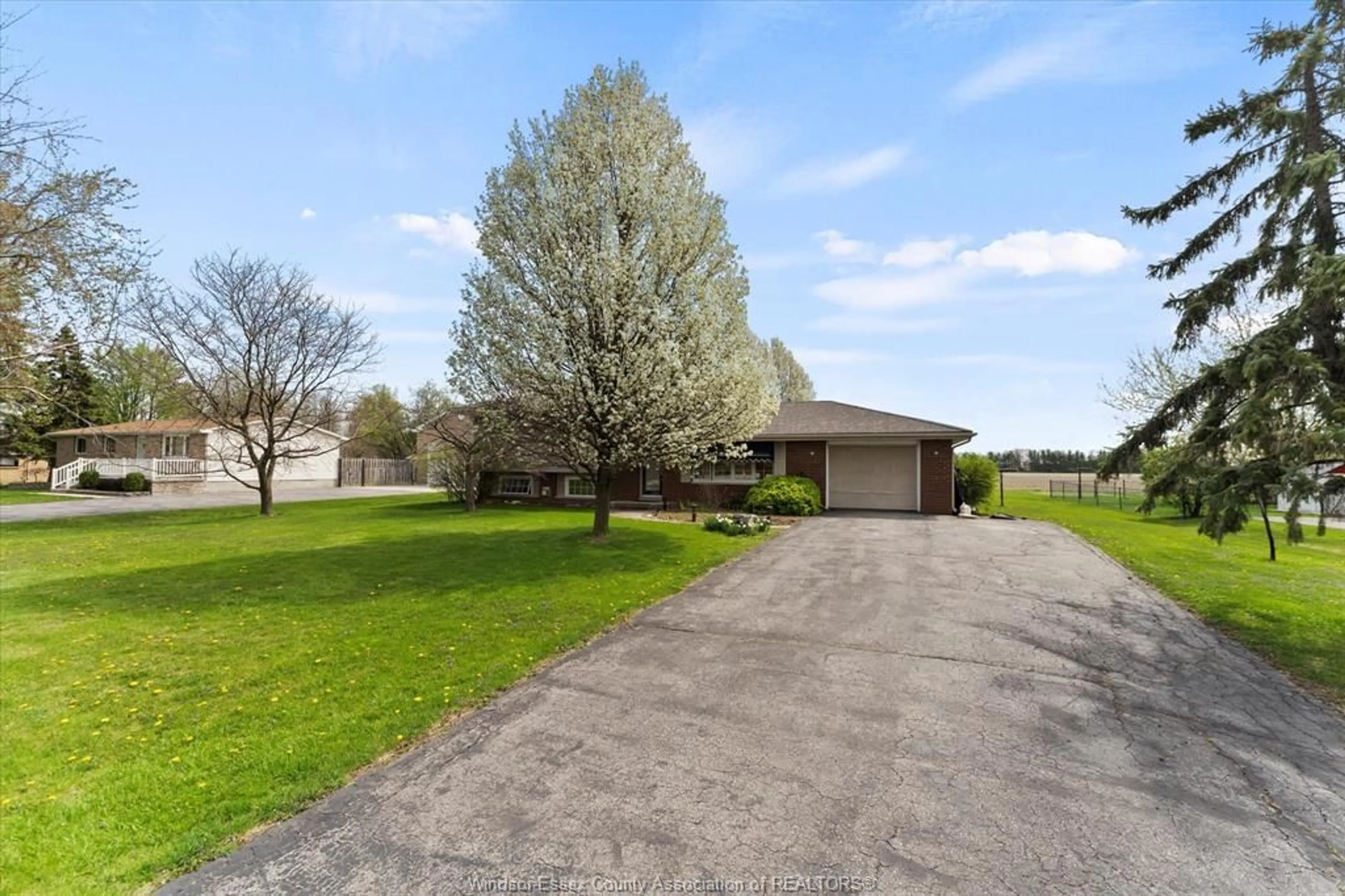 A pic from outside/outdoor area/front of a property/back of a property/a pic from drone, street for 3446 MANNING Rd, Lakeshore Ontario N0R 1K0