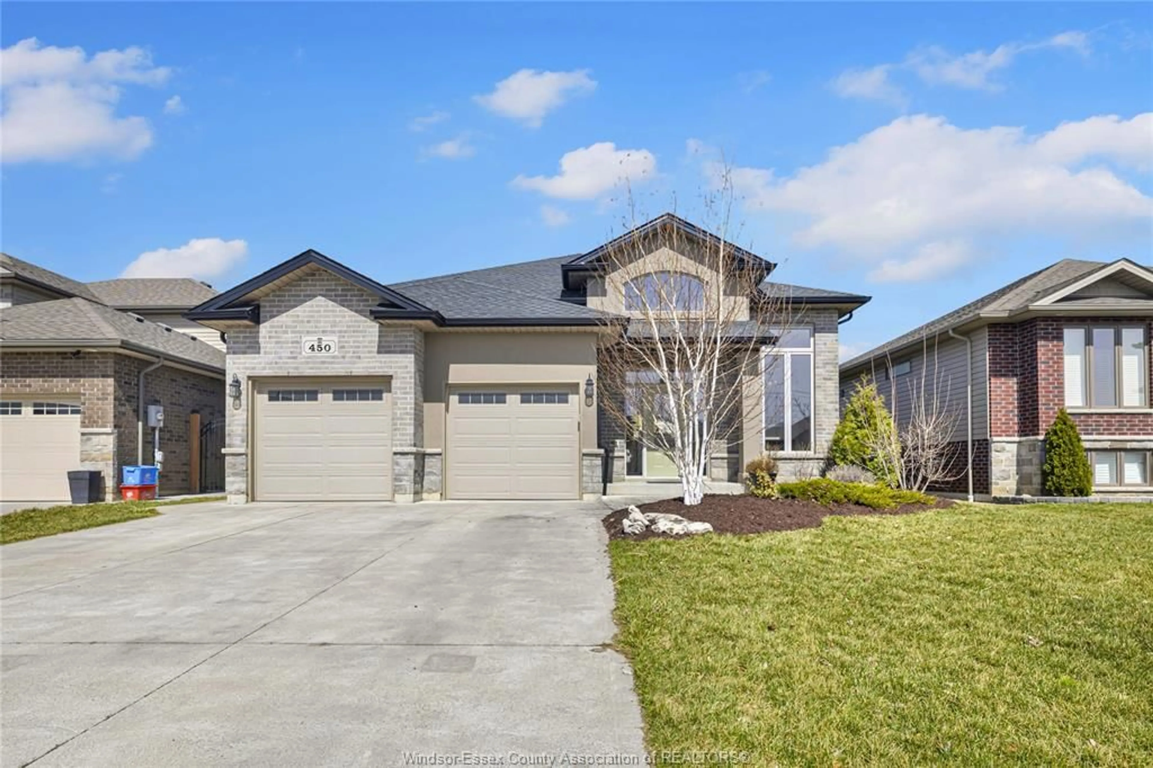Home with brick exterior material, street for 450 Old Colony Trail, Amherstburg Ontario N9V 0A4