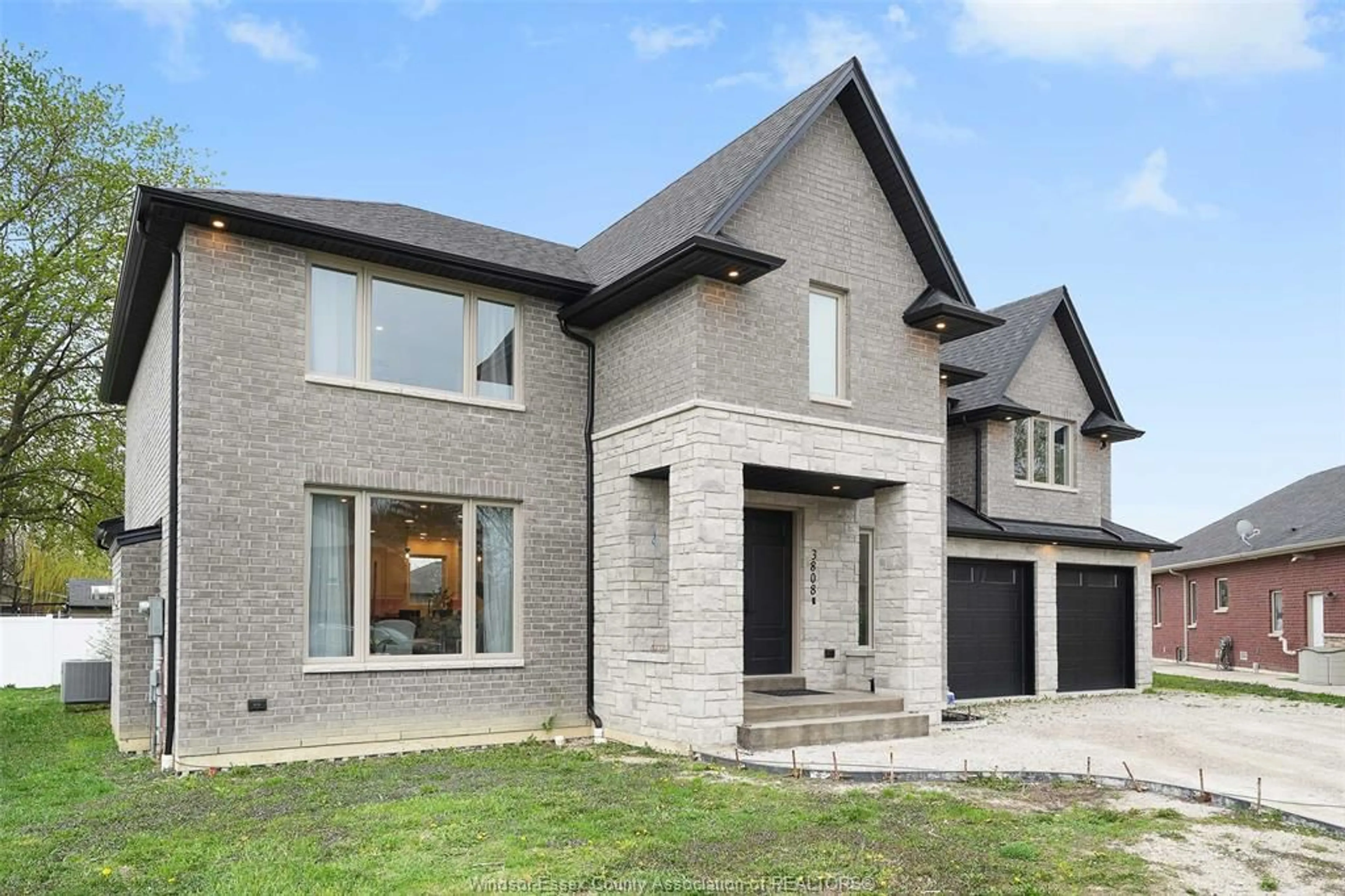 Home with brick exterior material, street for 3808 Sunrise Crt, Windsor Ontario N9G 1B6