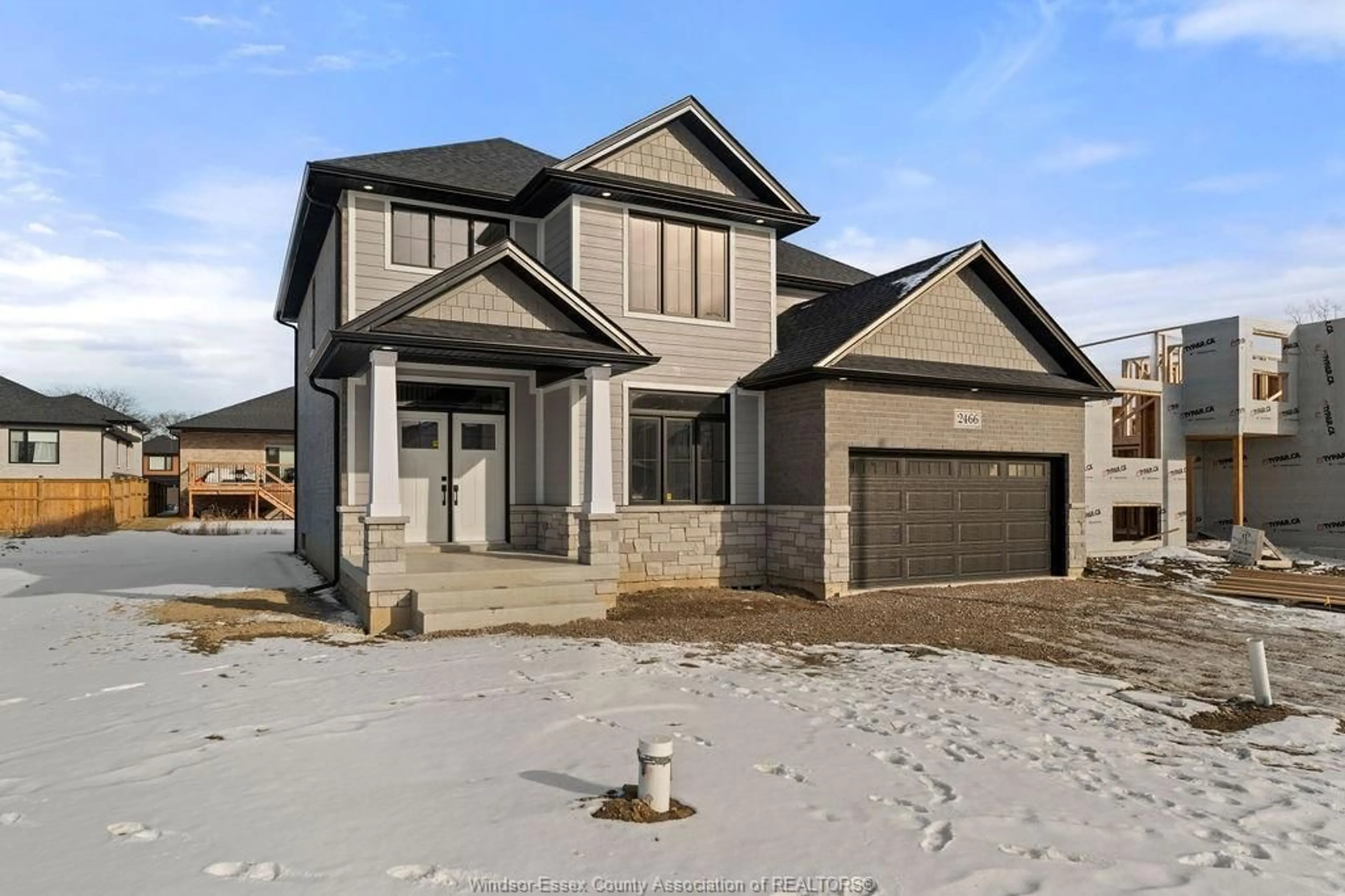Home with brick exterior material, street for 2466 PARTINGTON Ave, Windsor Ontario N9E 0A9
