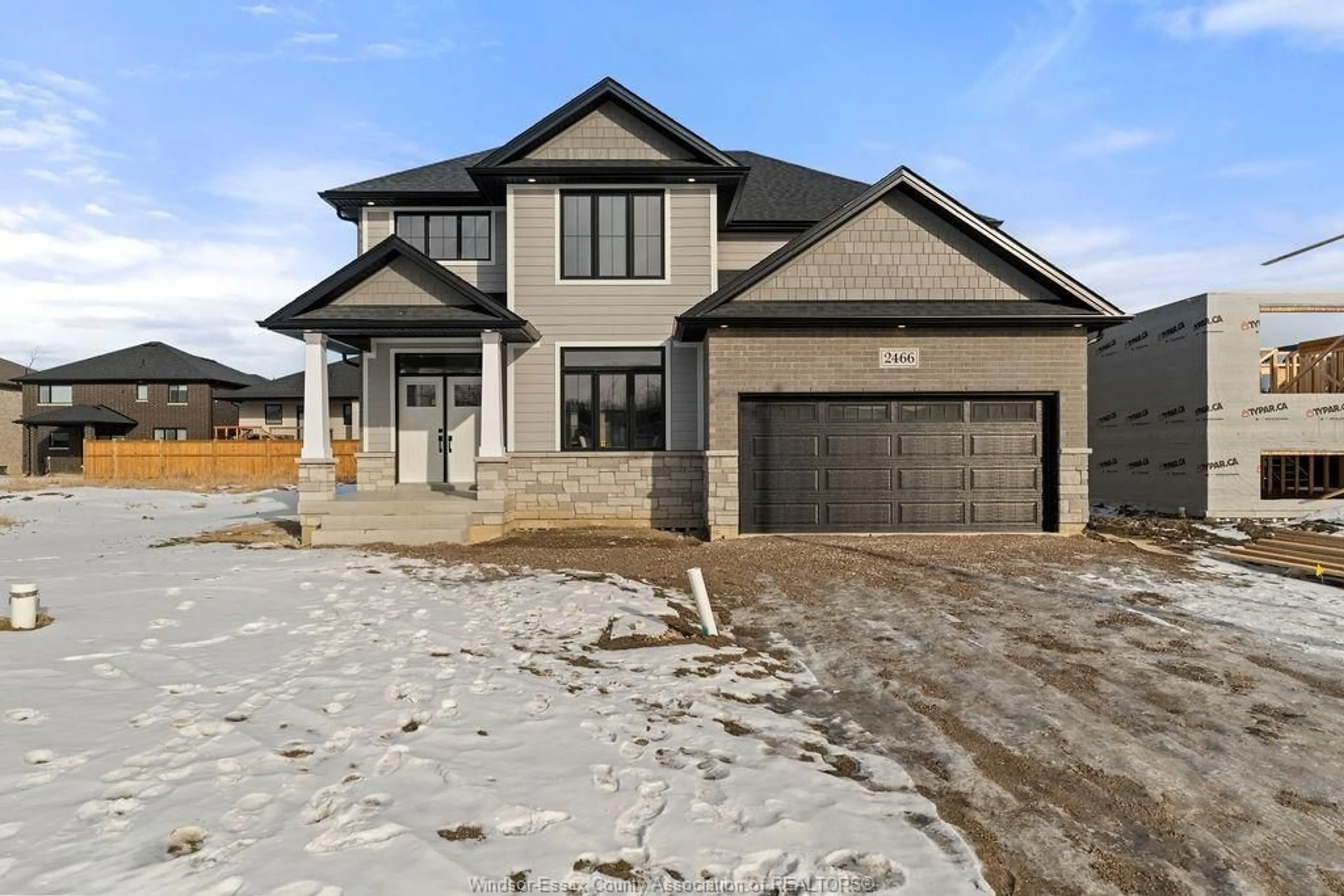Home with brick exterior material, street for 2466 PARTINGTON Ave, Windsor Ontario N9E 0A9