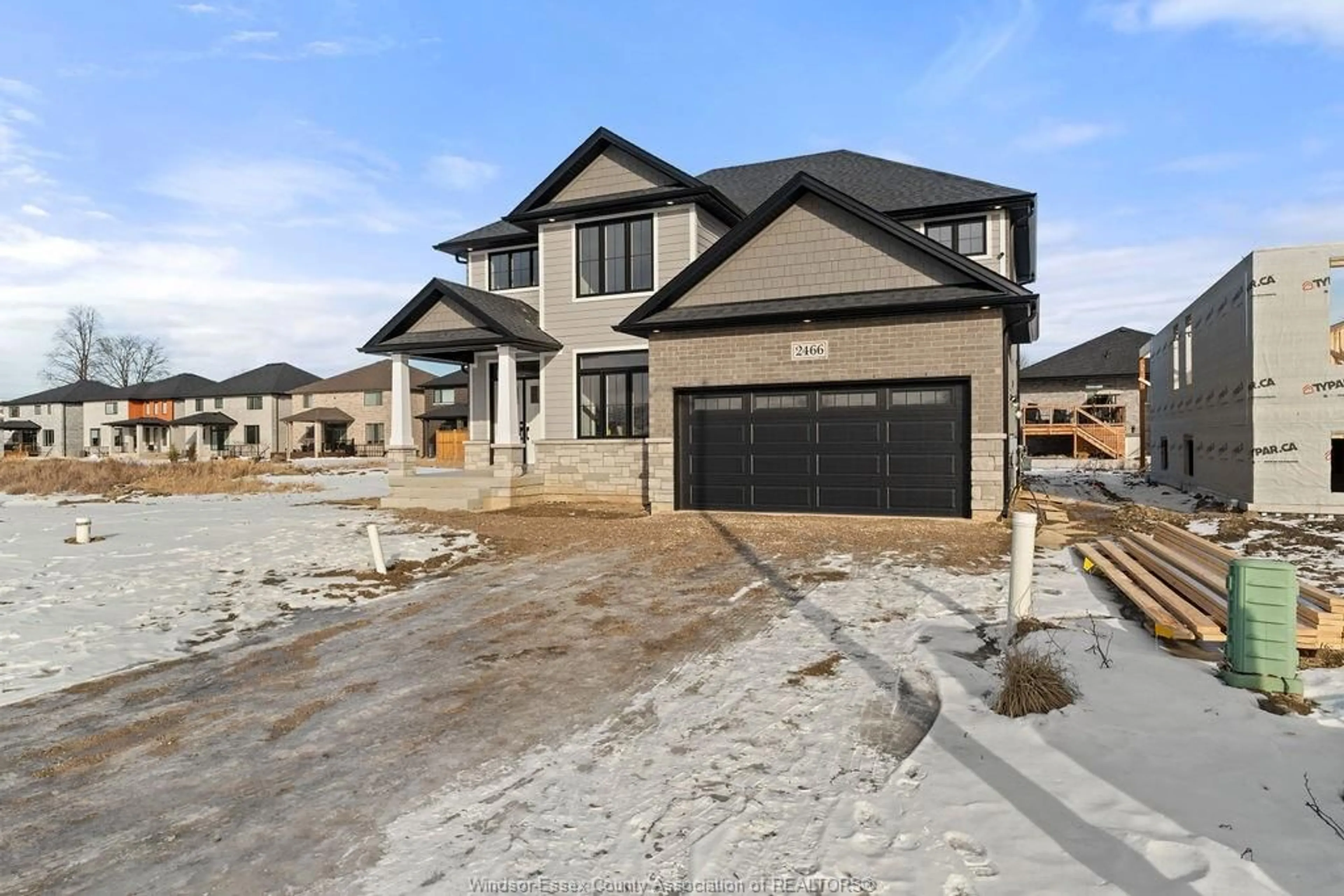 Home with brick exterior material, street for 2466 PARTINGTON Ave, Windsor Ontario N9E 0A9