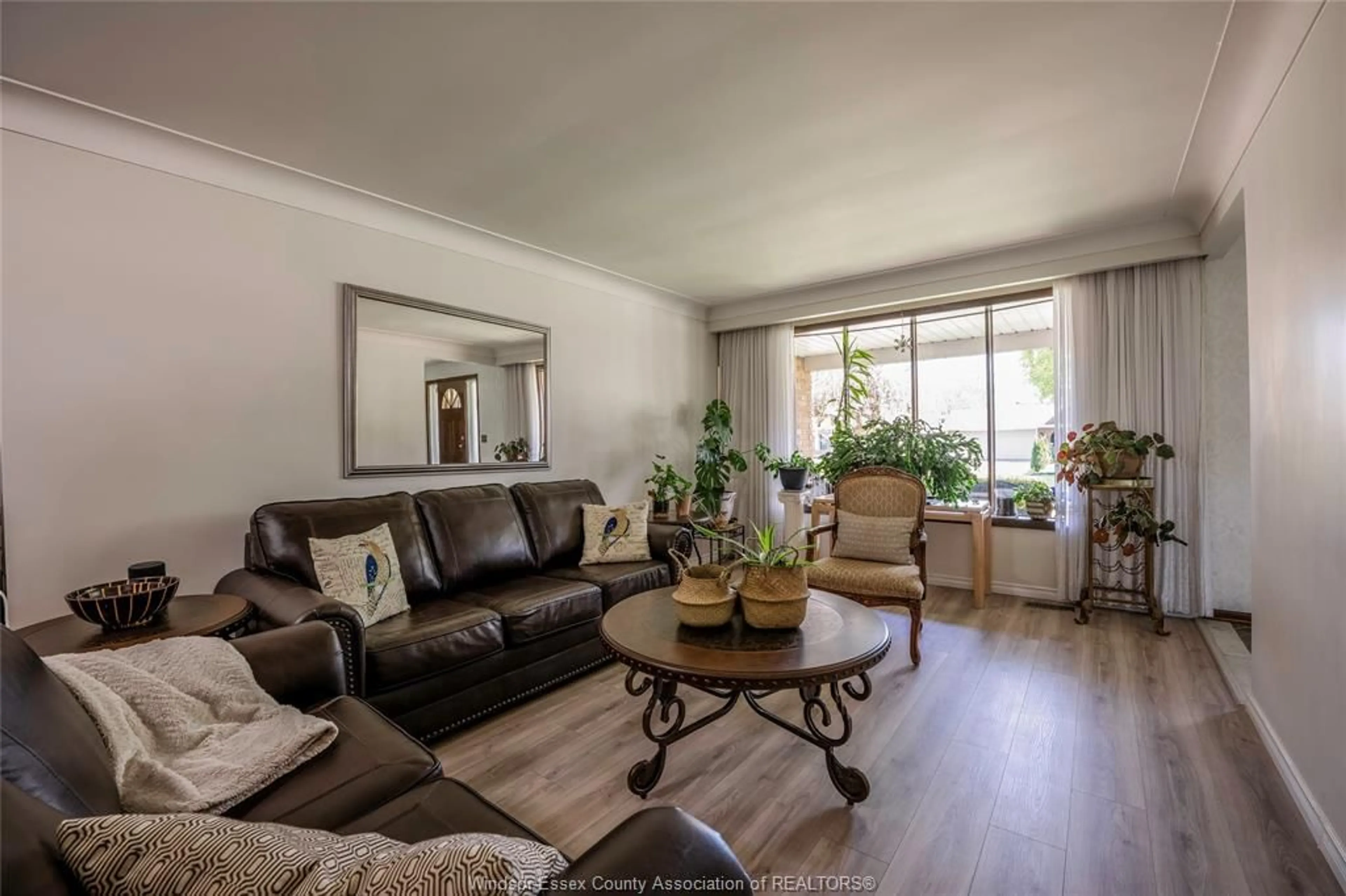 Living room with furniture, unknown for 9610 Asgard Rd, Windsor Ontario N8R 1E2