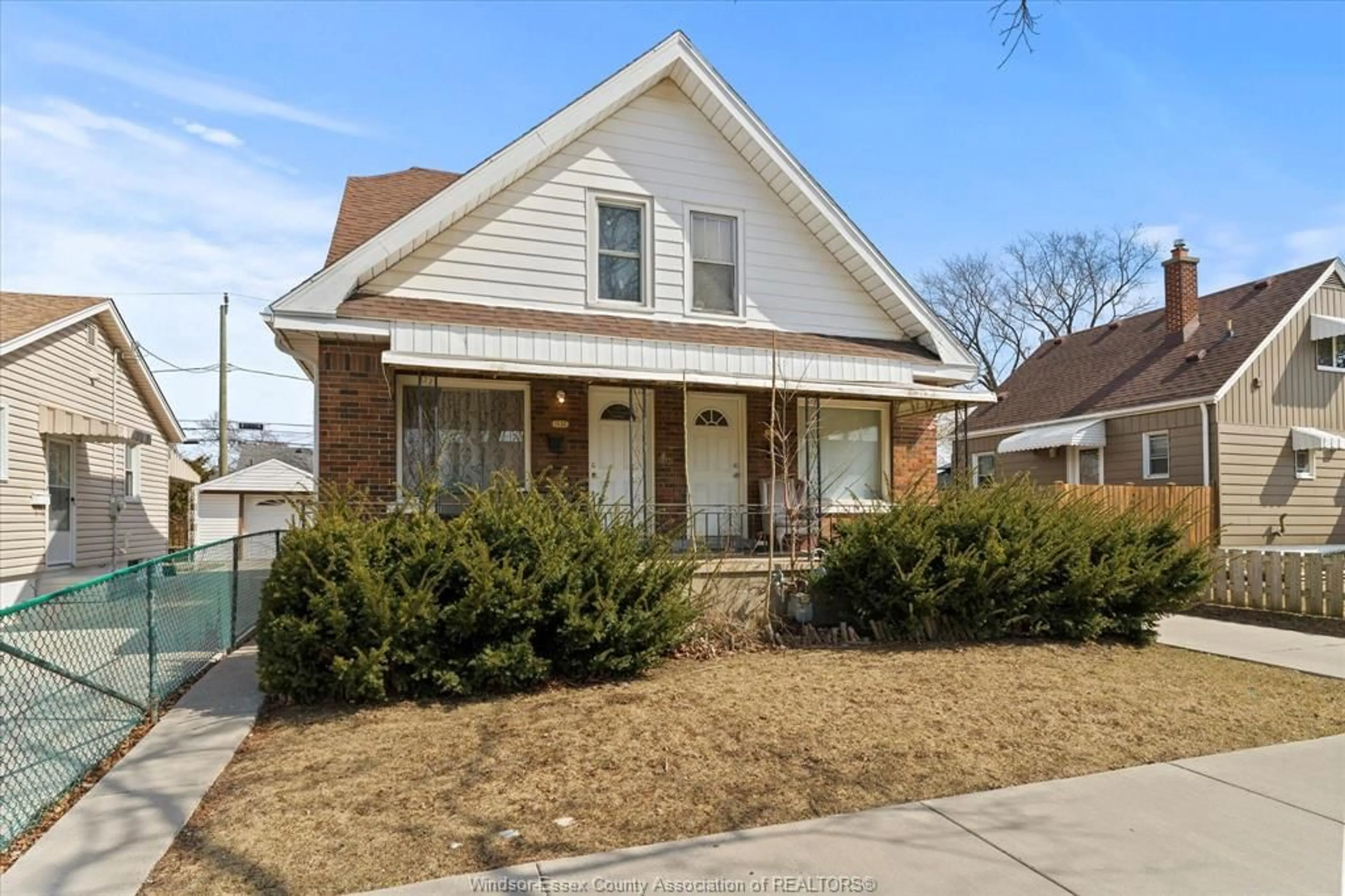 Home with brick exterior material, street for 1530-32 Ellrose Avenue, Windsor Ontario N8Y 3X5