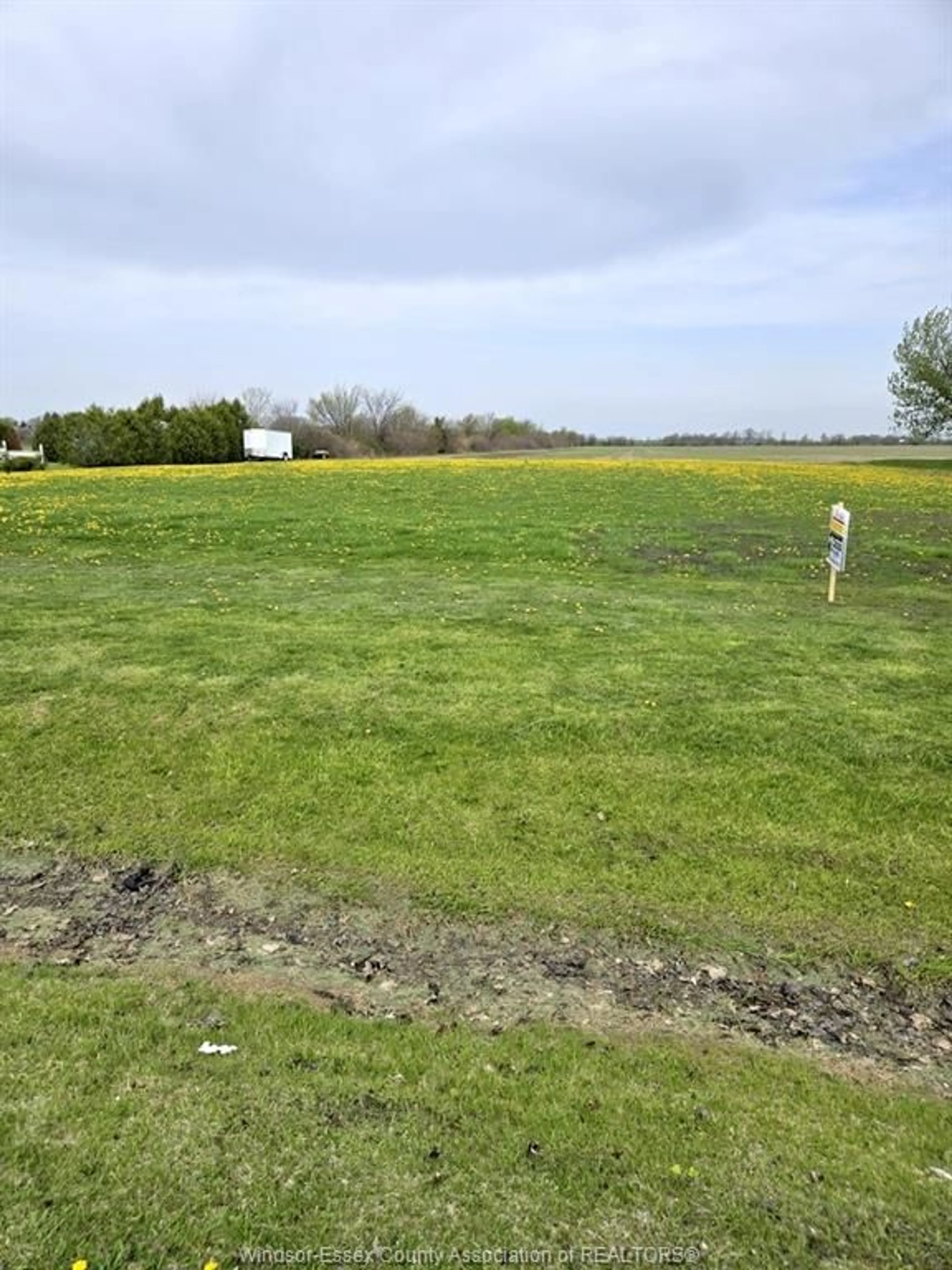 A pic from outside/outdoor area/front of a property/back of a property/a pic from drone, water/lake/river/ocean view for V/L HOPGOOD Sideroad, Lakeshore Ontario N8M 2X7