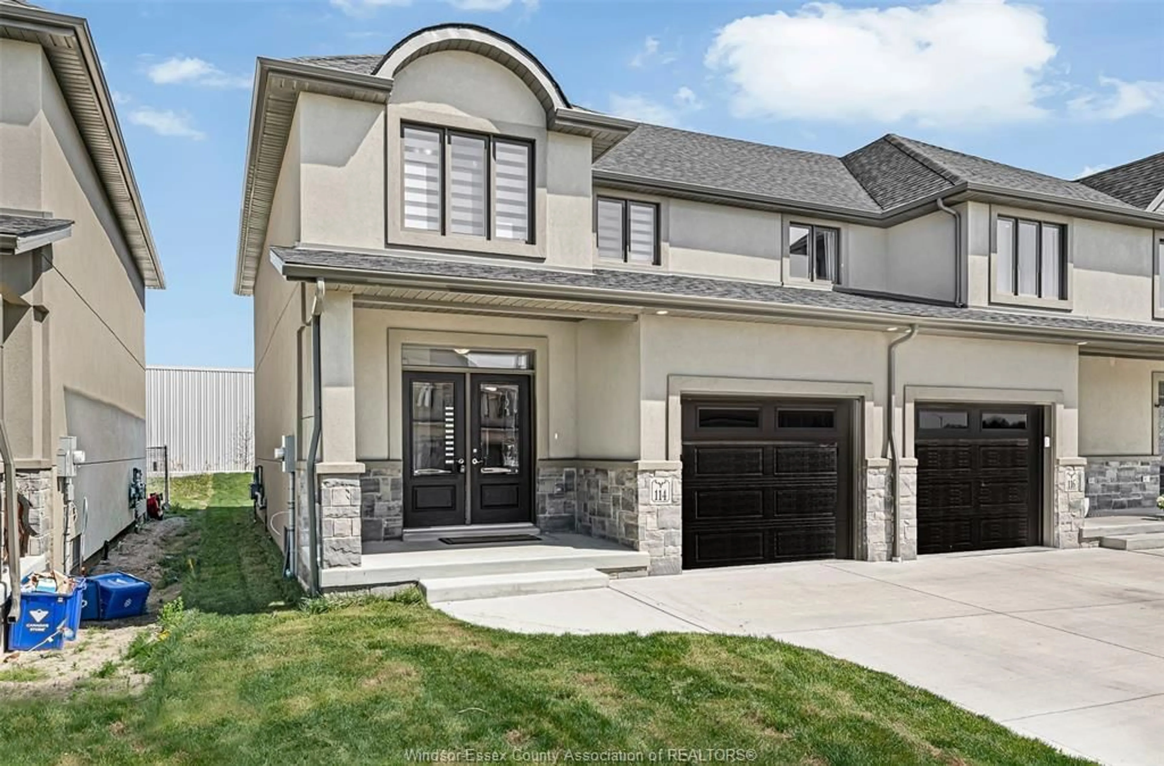 Home with brick exterior material, street for 114 LANE St, Essex Ontario N8M 2X6