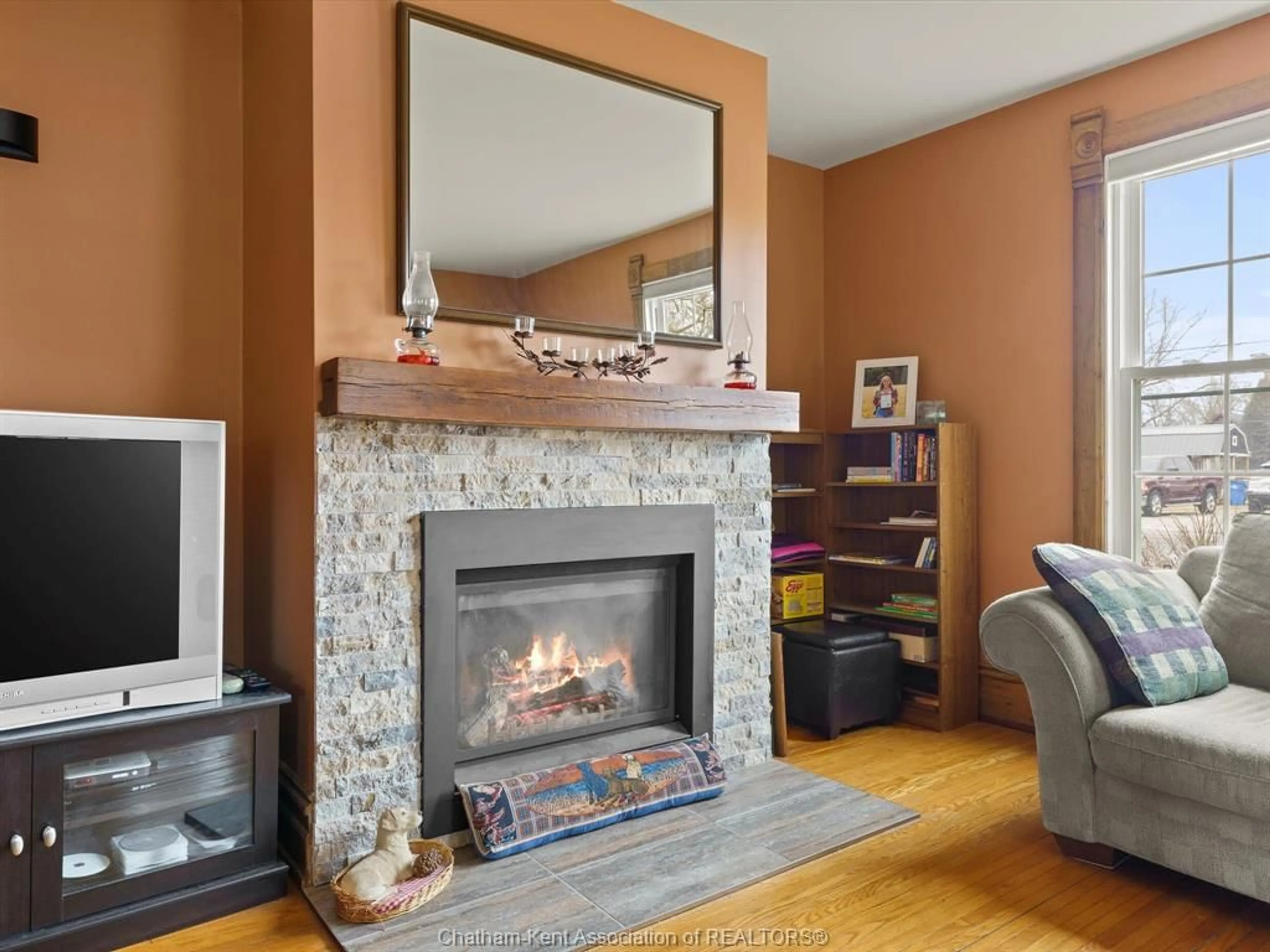 Living room with furniture, unknown for 42 Middleton Line, Wheatley Ontario N0P 2P0