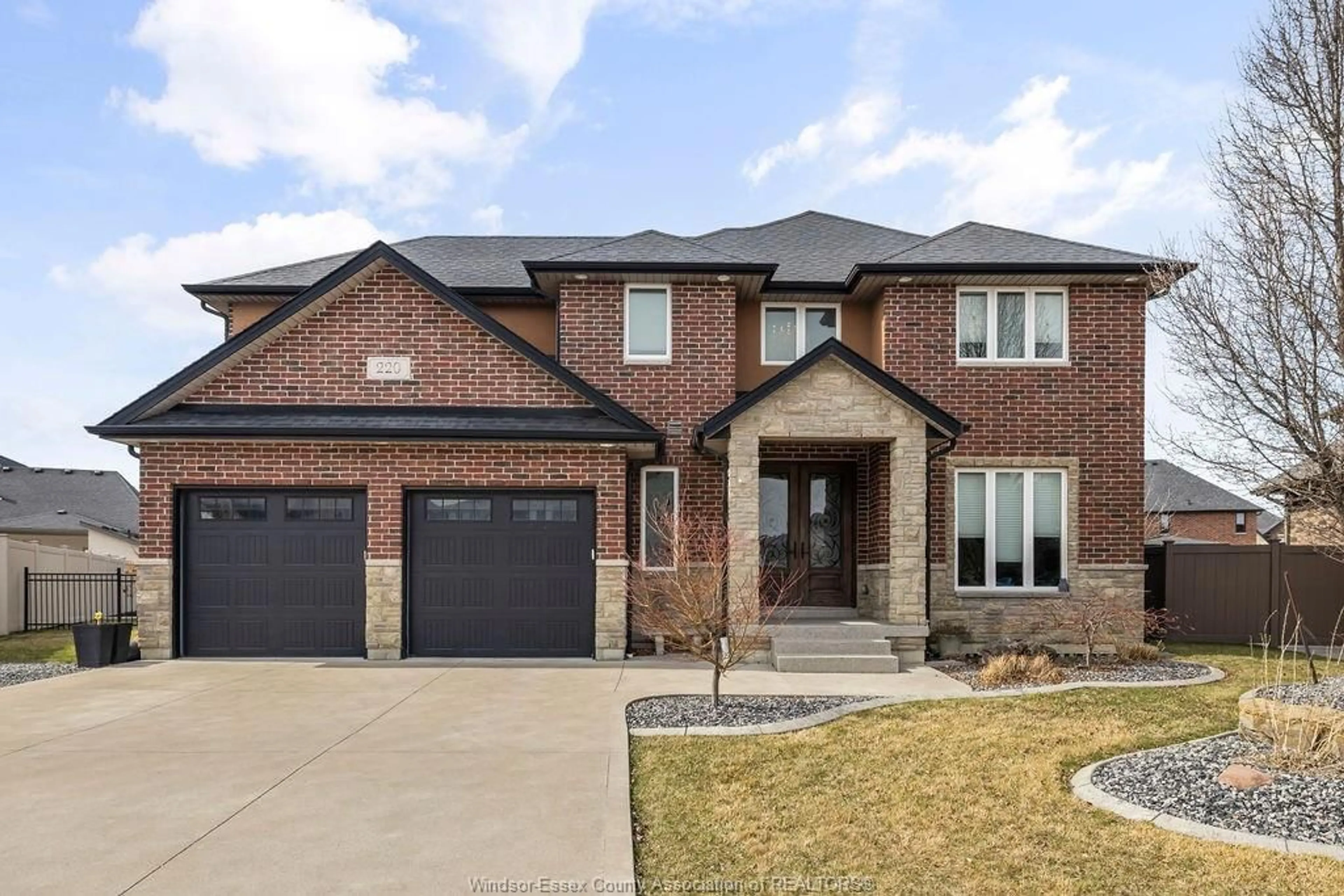 Home with brick exterior material, street for 220 SELINA, Lakeshore Ontario N0R 1A0