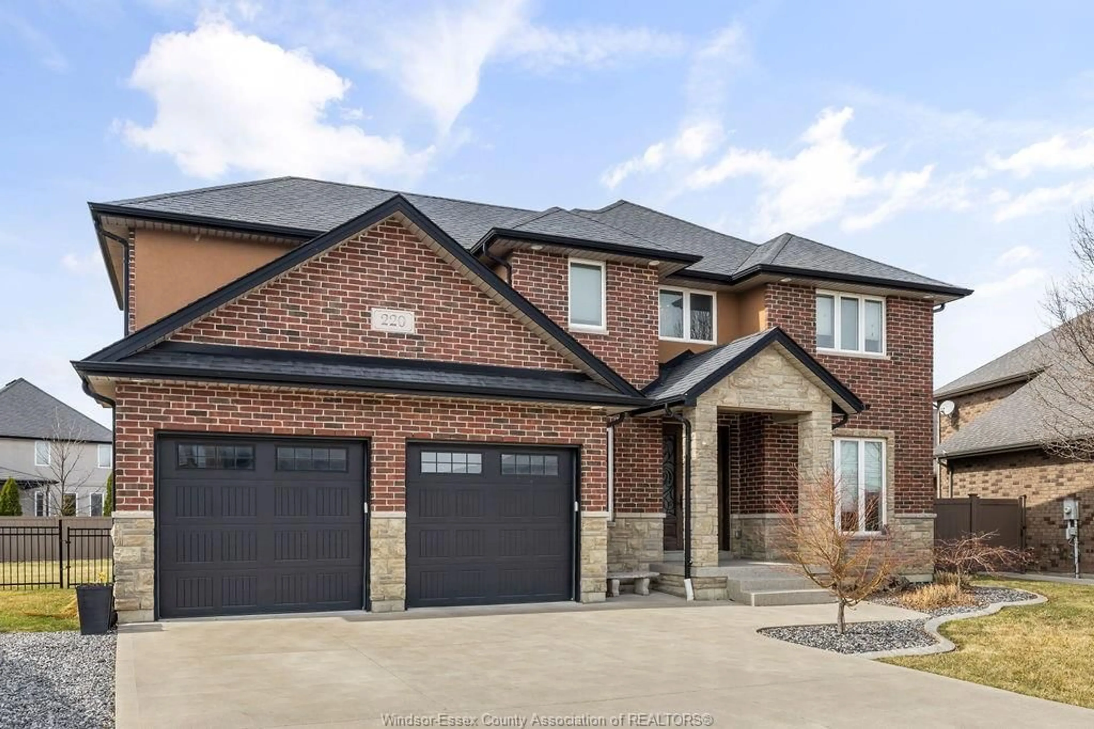 Home with brick exterior material, street for 220 SELINA, Lakeshore Ontario N0R 1A0