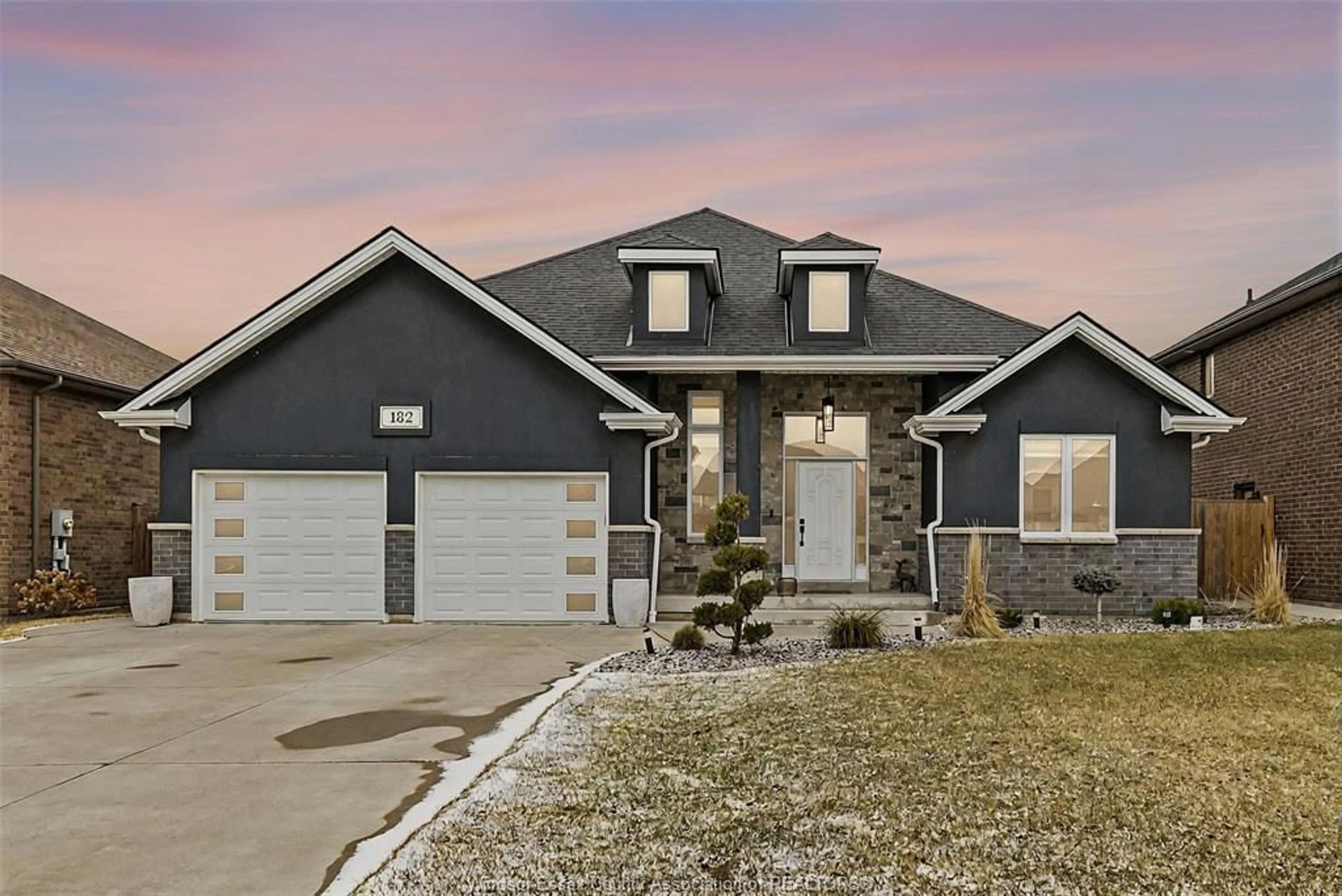 Home with brick exterior material, street for 182 MAXWELL, Lakeshore Ontario N8L 0T1