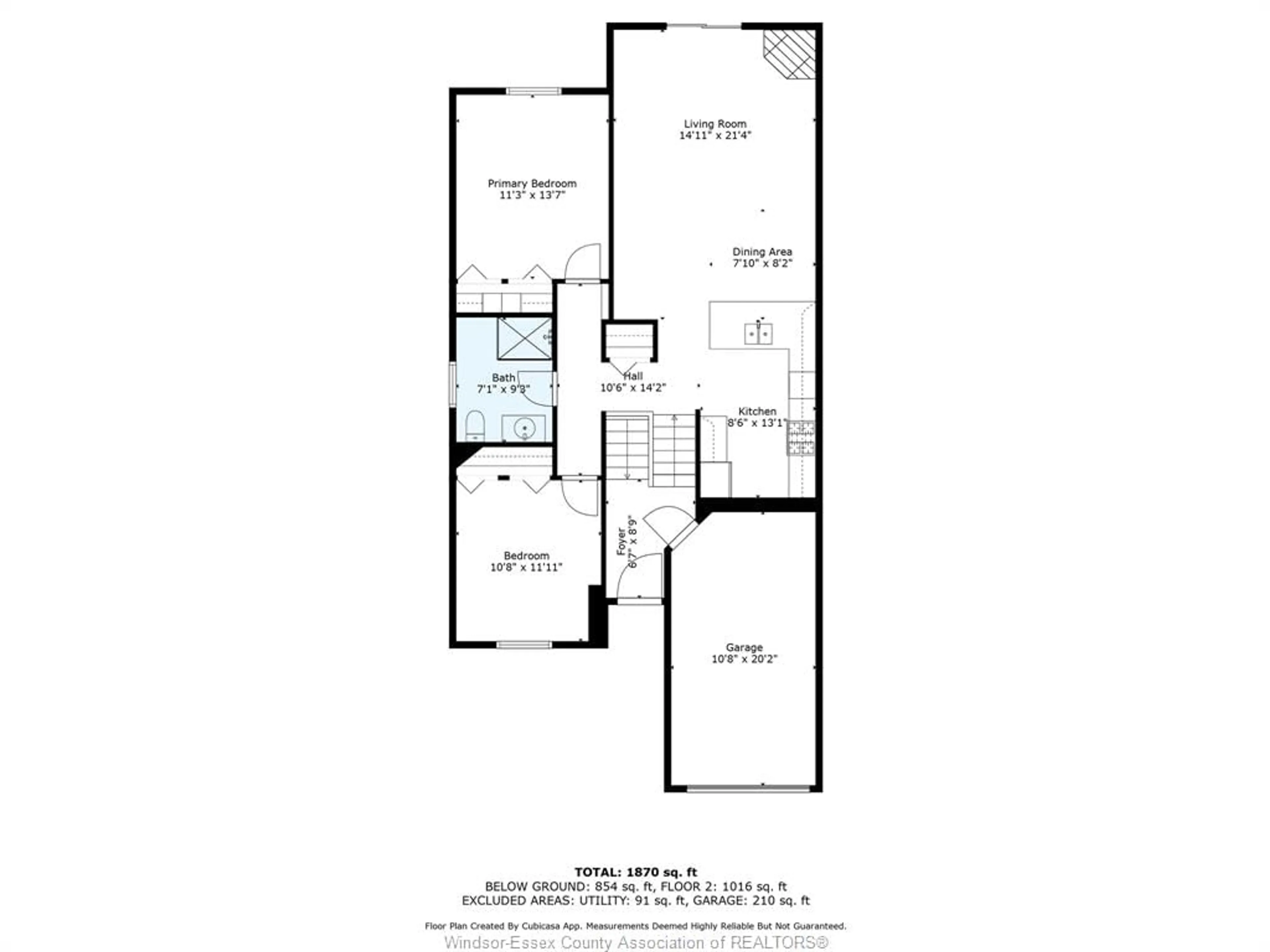 Floor plan for 151 Victoria Ave, Kingsville Ontario N9Y 1T5