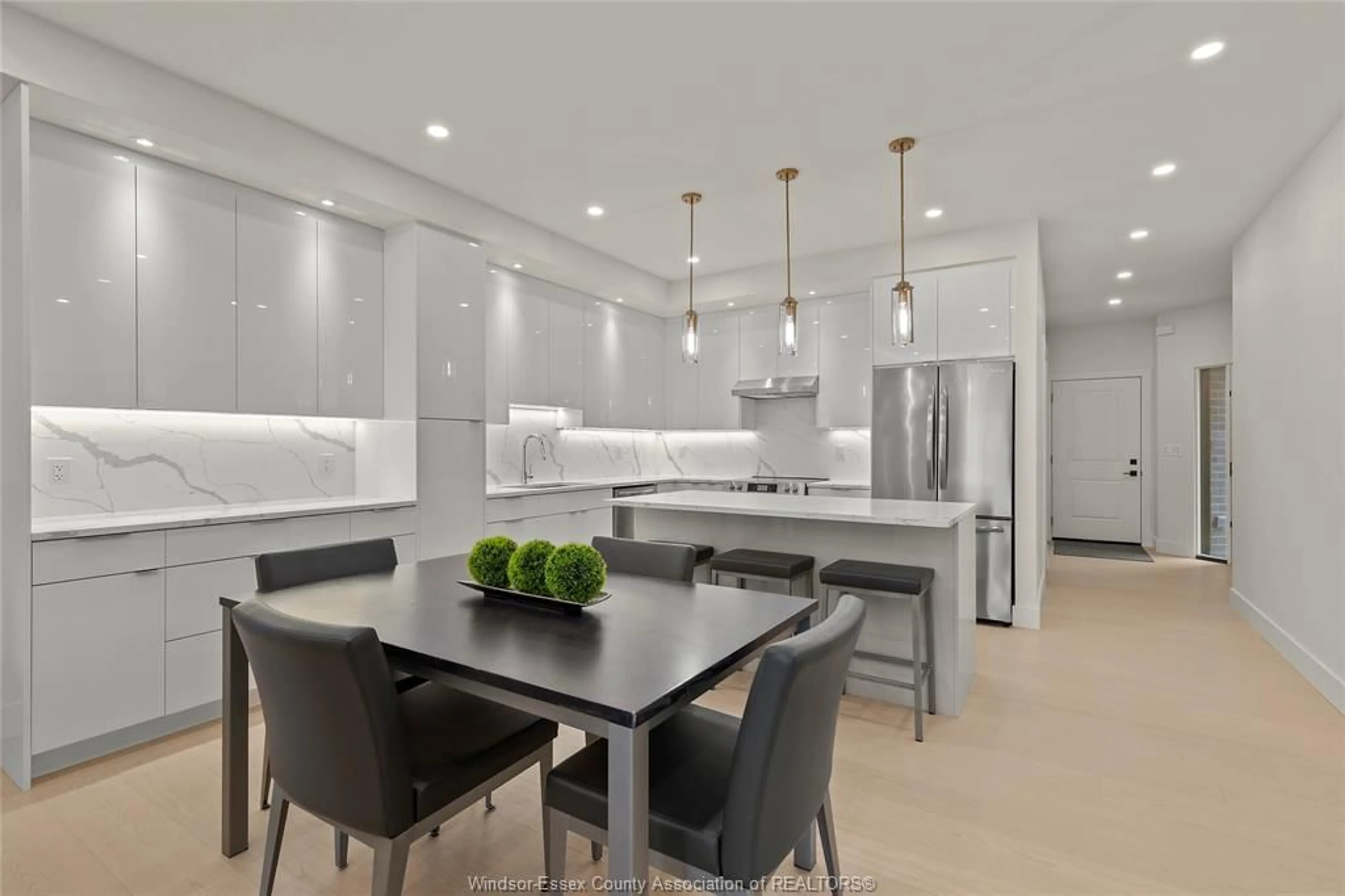 Contemporary kitchen, ceramic/tile floor for 11 EAGLE St, Leamington Ontario N8H 0G4