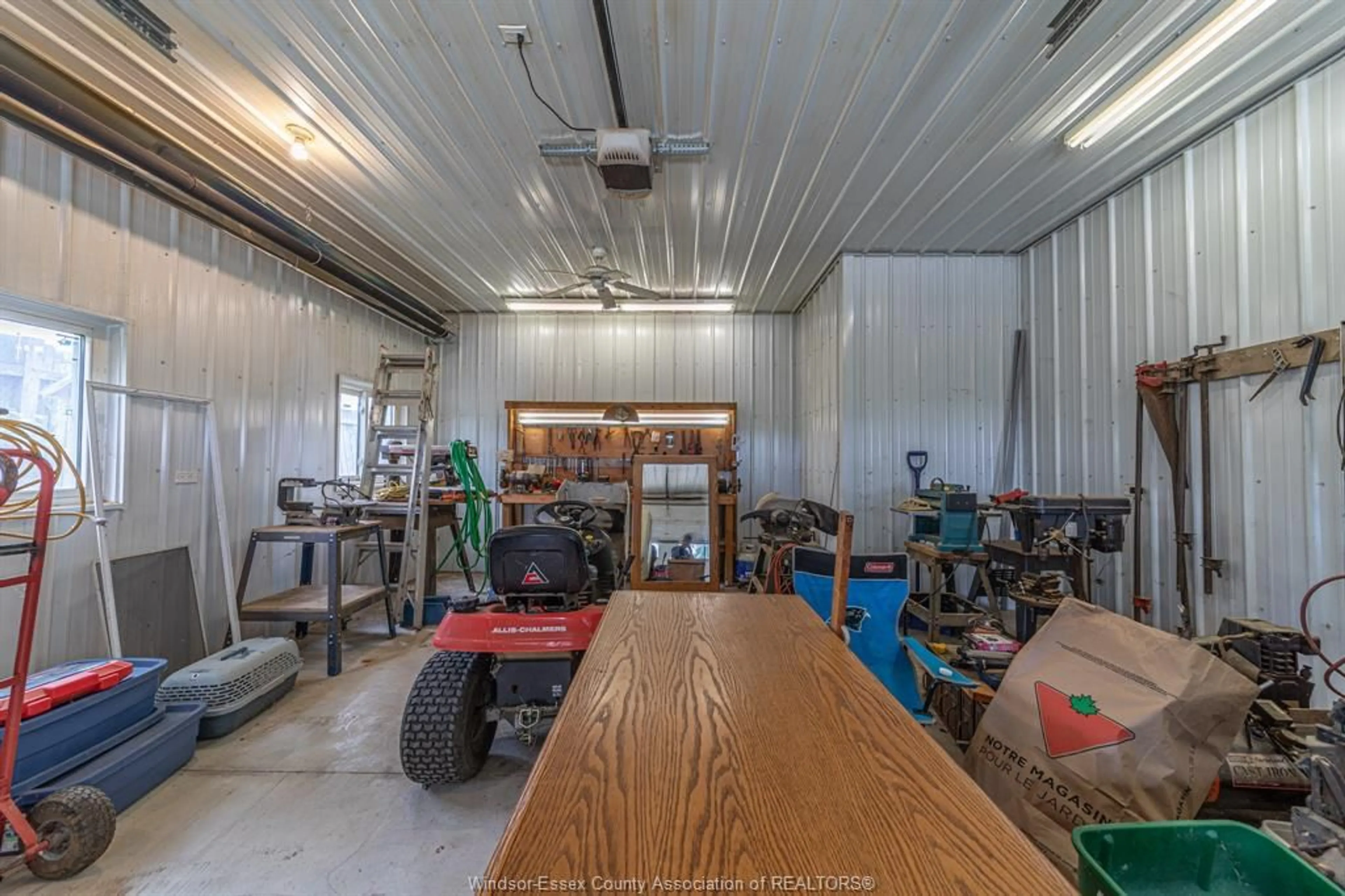 Indoor garage for 18240 & 18236 ERIE SHORE Dr, Blenheim Ontario N0P 1A0