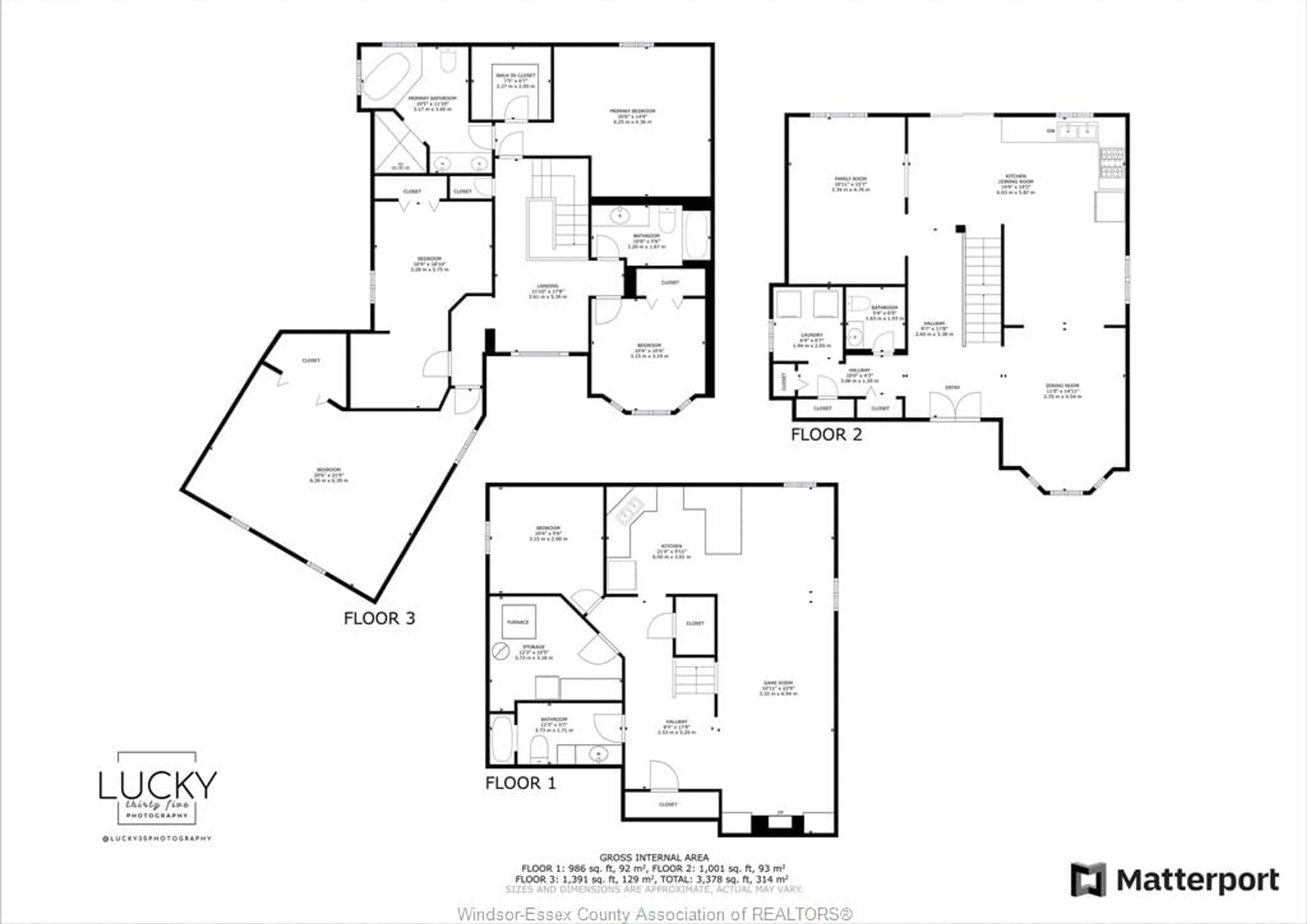 Floor plan for 2 GOSLIN CRT, Leamington Ontario N8H 5L4