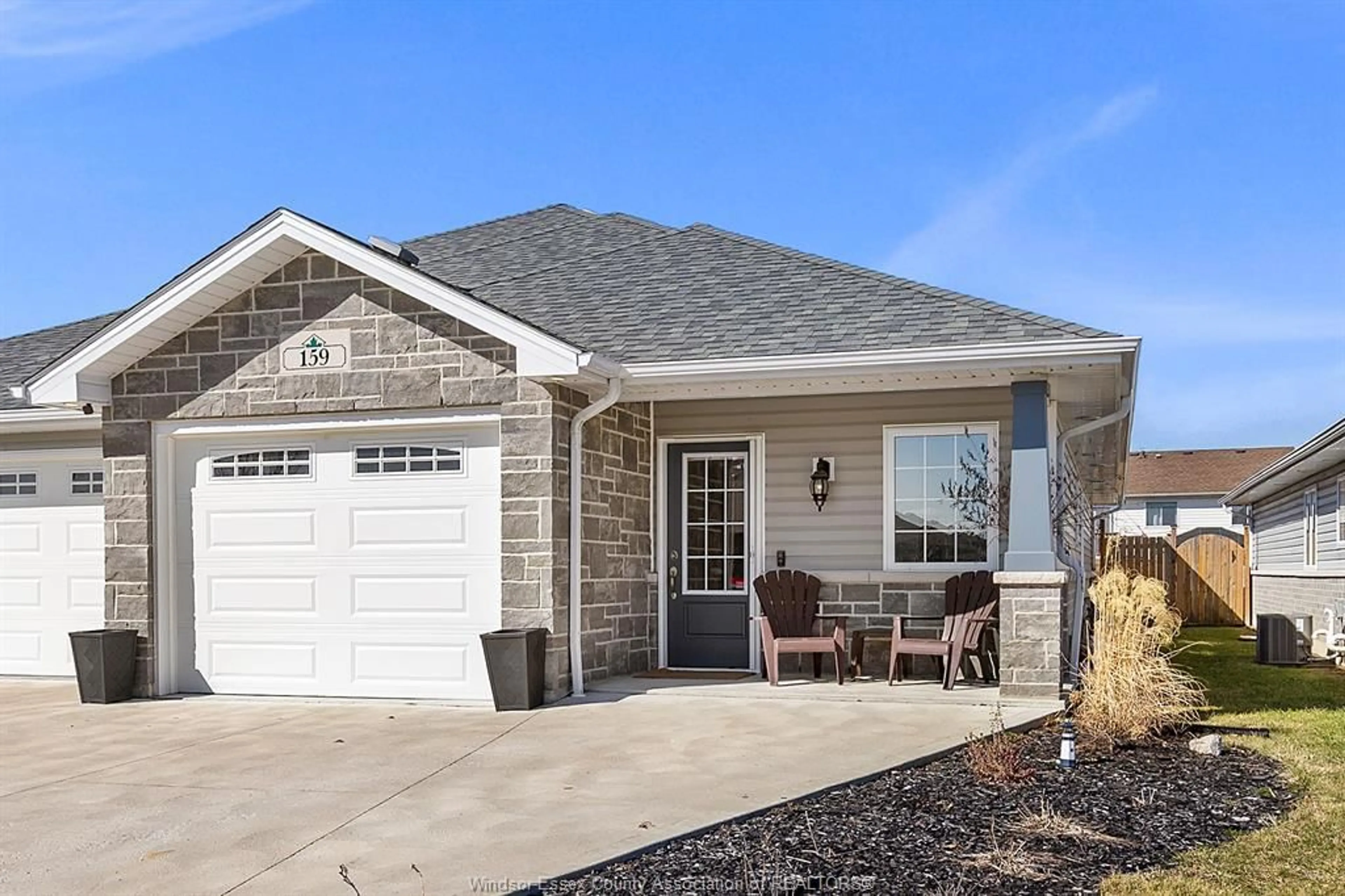 Home with brick exterior material, street for 159 MEADOWVIEW Ave, Amherstburg Ontario N9V 0E9