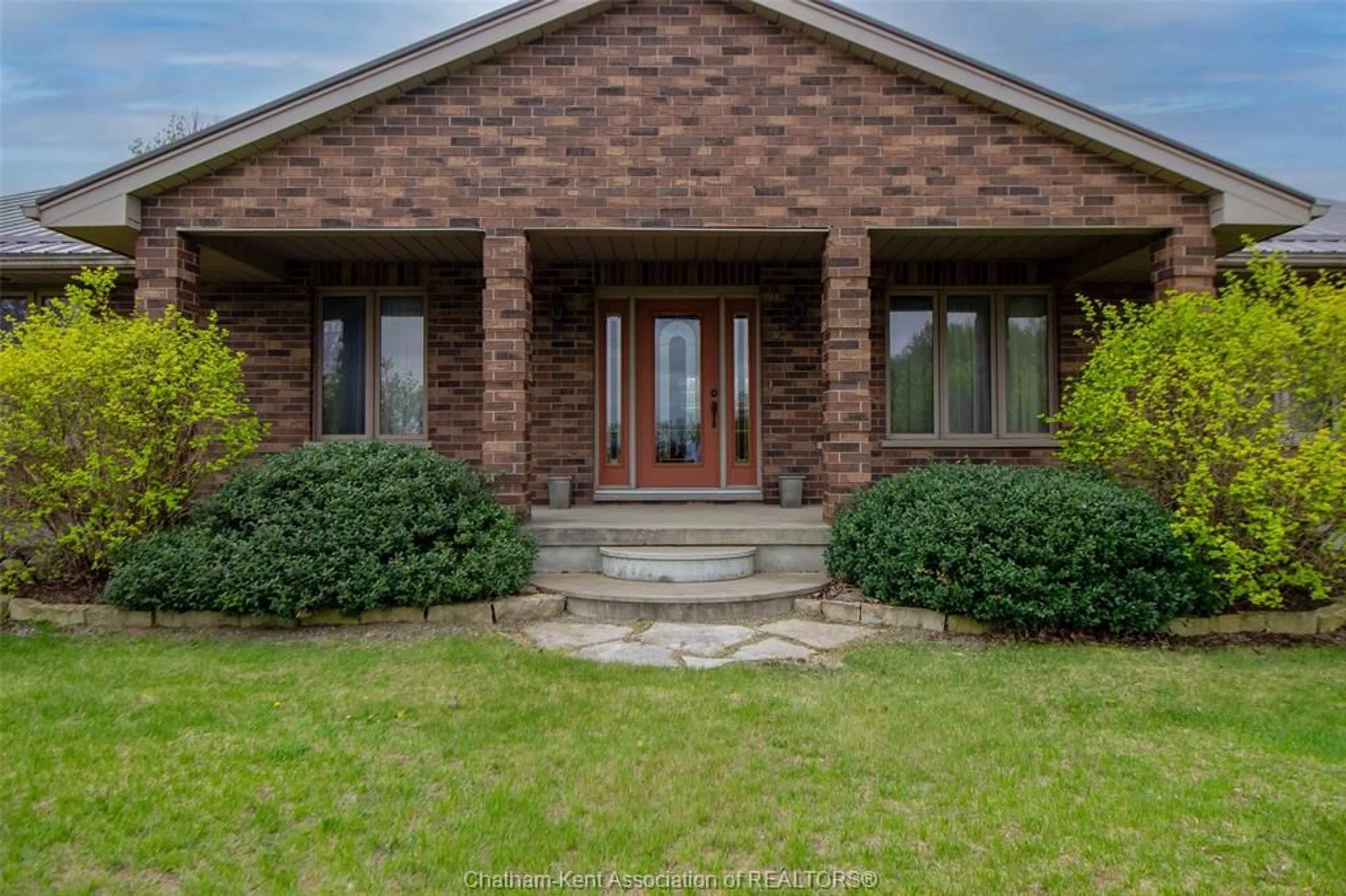 Home with brick exterior material, street for 14480 ZONE CENTRE Line, Bothwell Ontario N0P 1C0