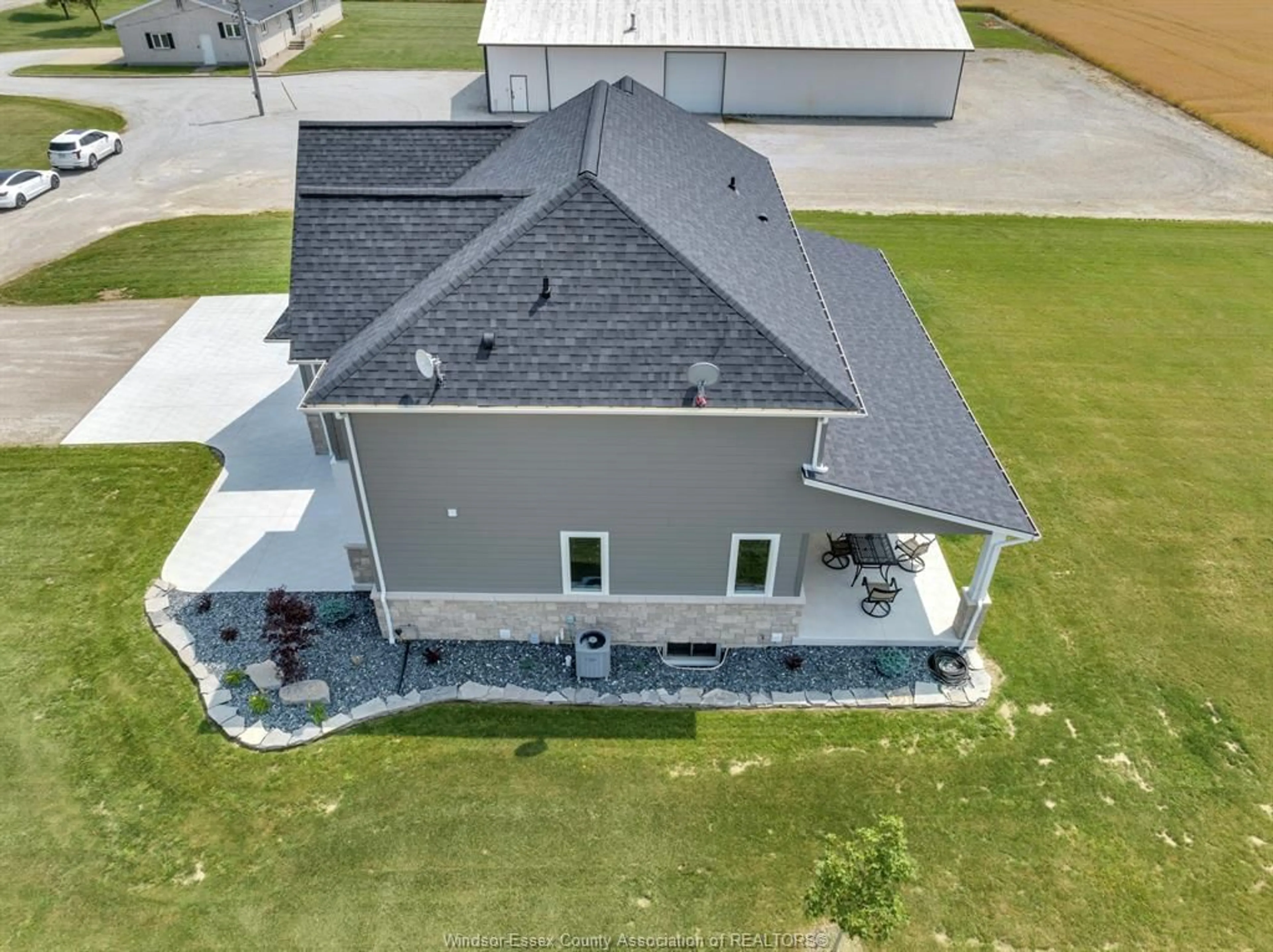 A pic from outside/outdoor area/front of a property/back of a property/a pic from drone, building for 7043 & 7045 COUNTY ROAD 23 (ARNER TOWNLINE), Colchester North Ontario N0R 1B0