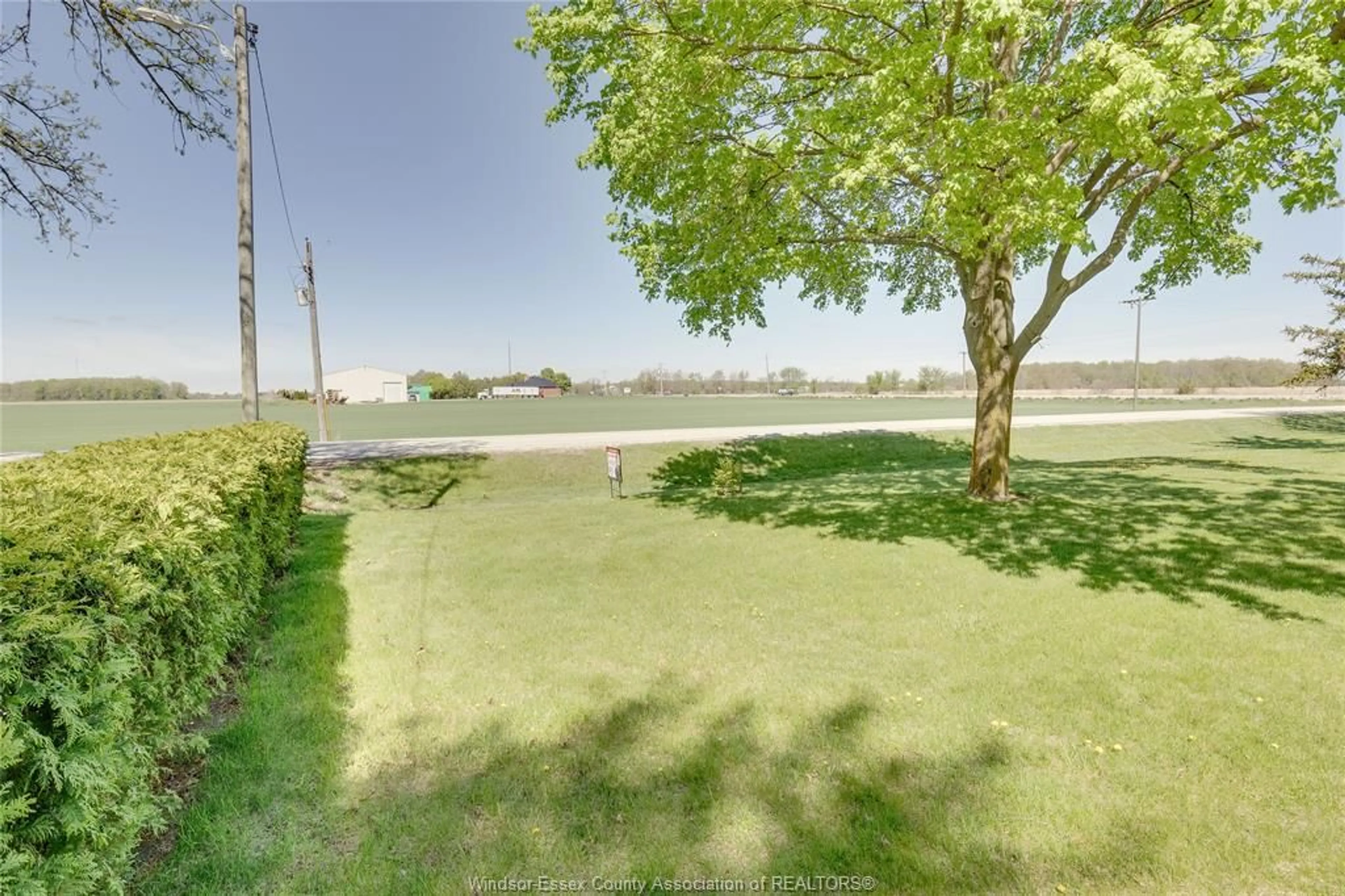 A pic from outside/outdoor area/front of a property/back of a property/a pic from drone, water/lake/river/ocean view for 14039 WALKER Rd, Essex Ontario N8M 2X6
