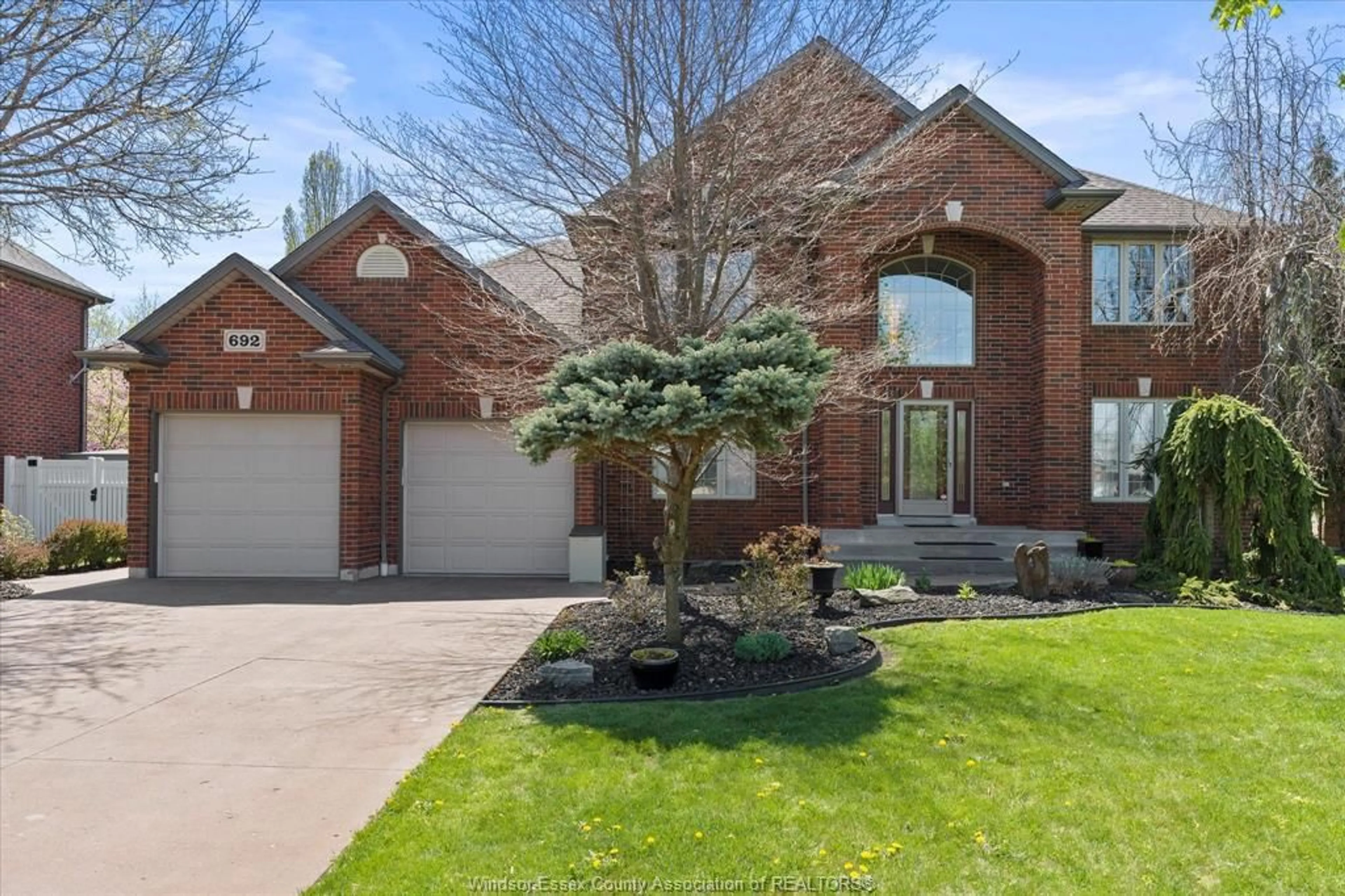 Home with brick exterior material, street for 692 GEORGE KENNEDY Way, Lakeshore Ontario N0R 1A0