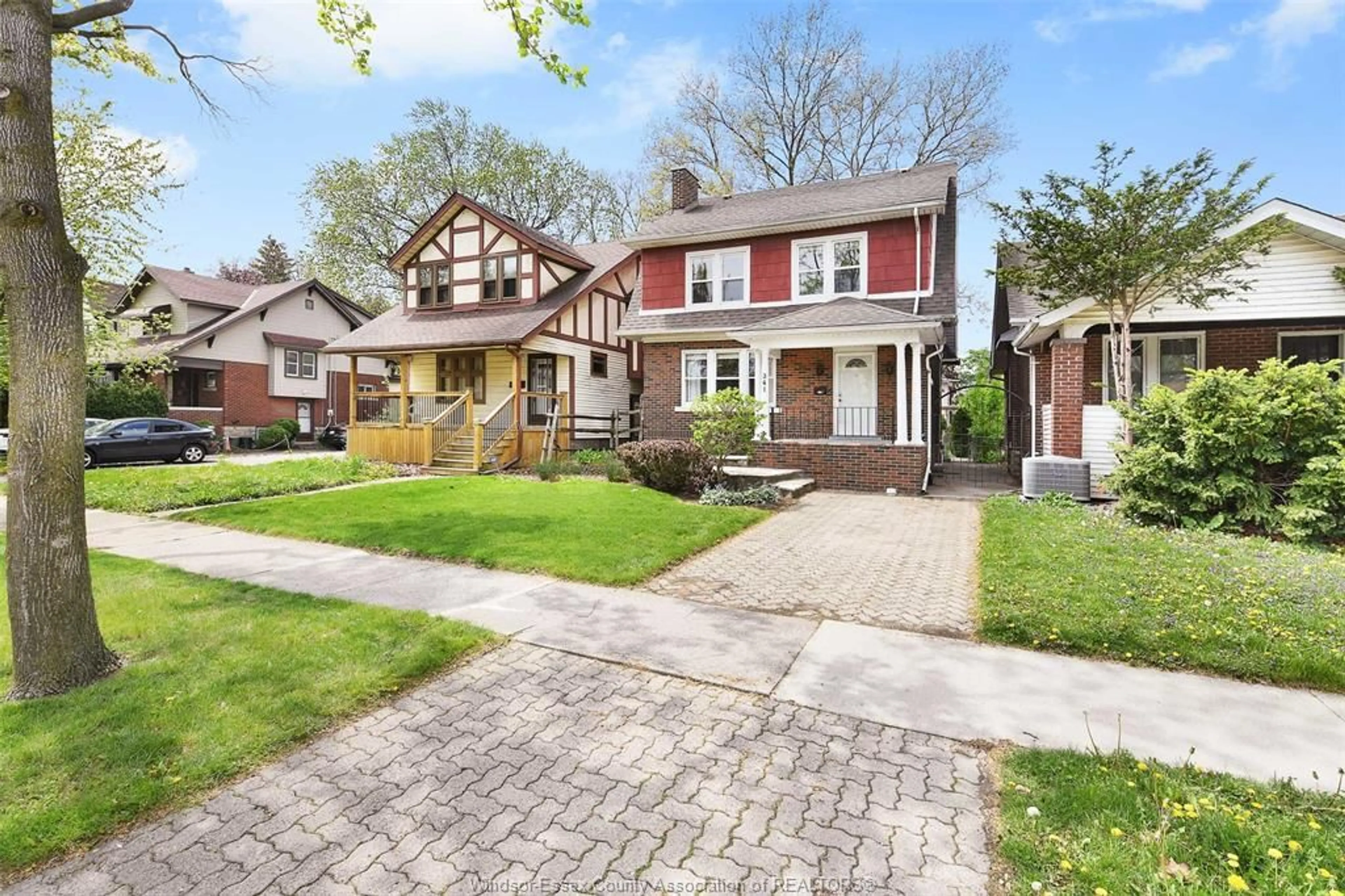 Home with brick exterior material, street for 341 RANDOLPH Ave, Windsor Ontario N9B 2T4