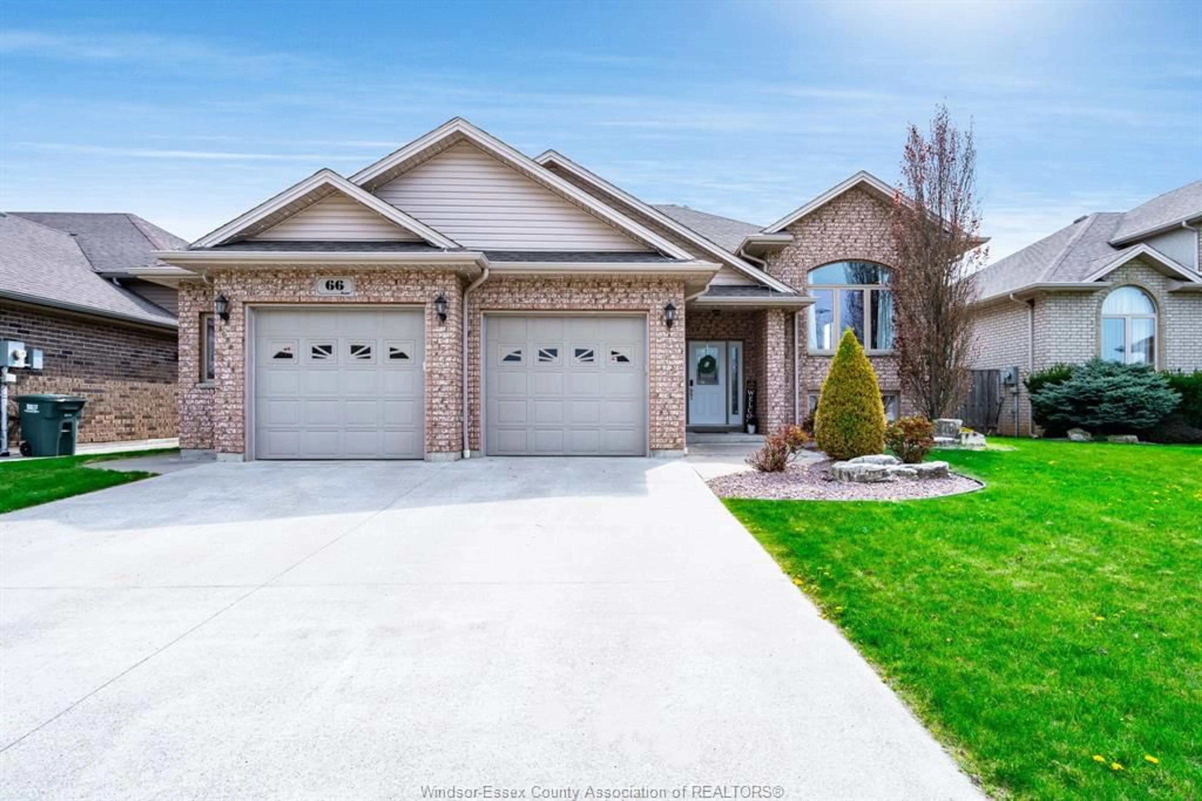 Home with brick exterior material, street for 66 ANTONIO Crt, Leamington Ontario N8H 5P8