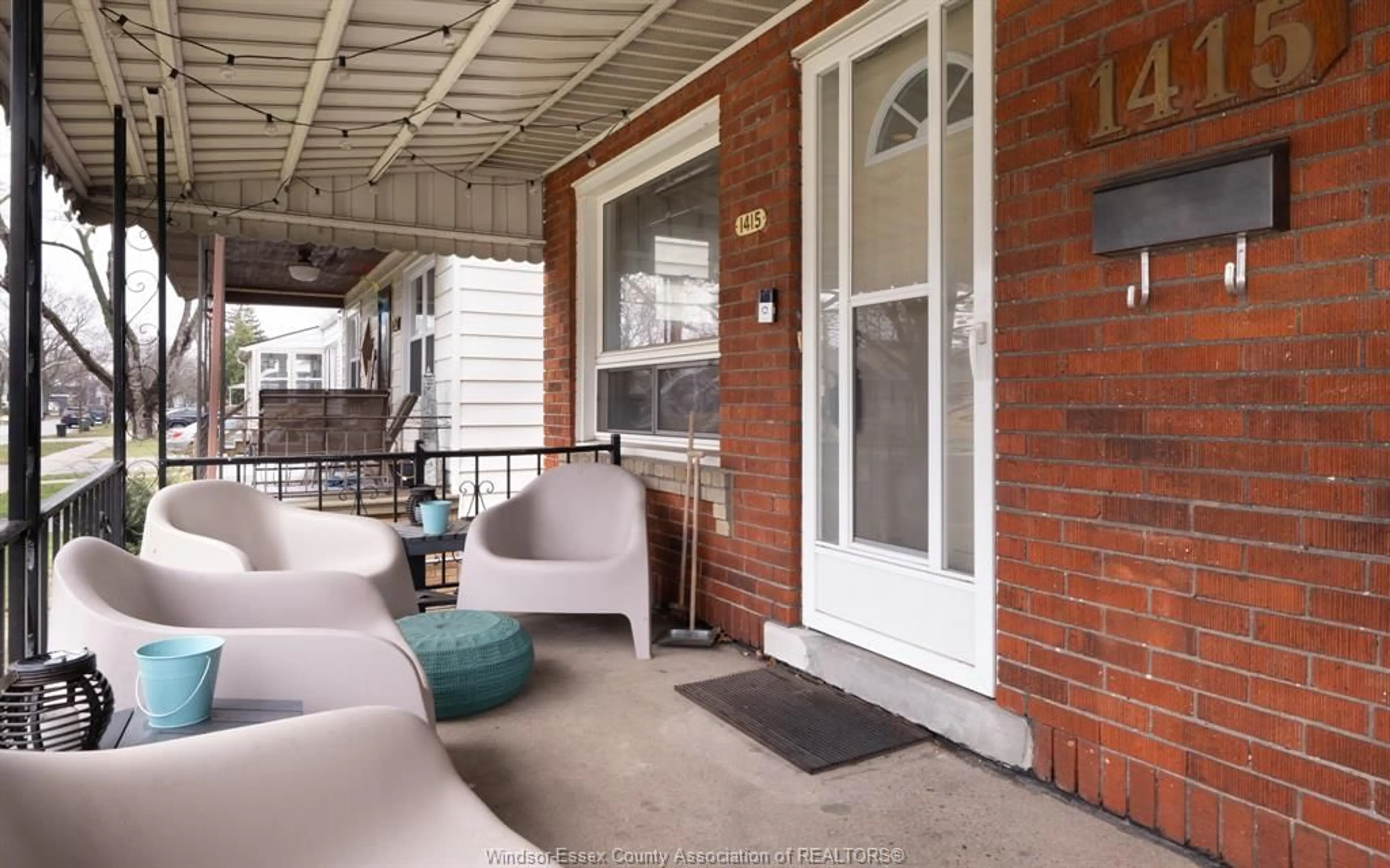 Patio, street for 1415 FRANCOIS, Windsor Ontario N8Y 4L5
