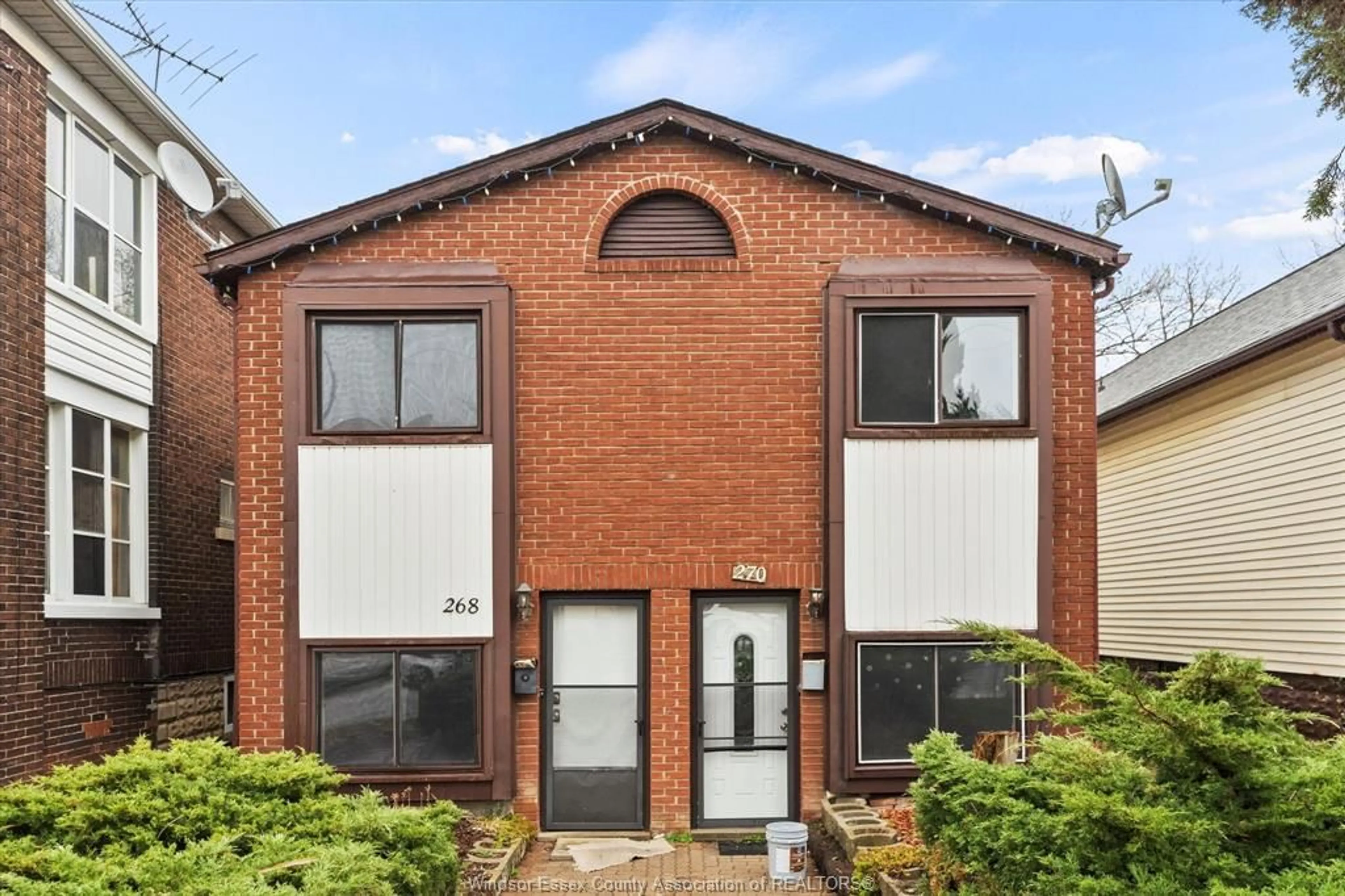 Home with brick exterior material, street for 268-270 STRABANE Ave, Windsor Ontario N8Y 2W7