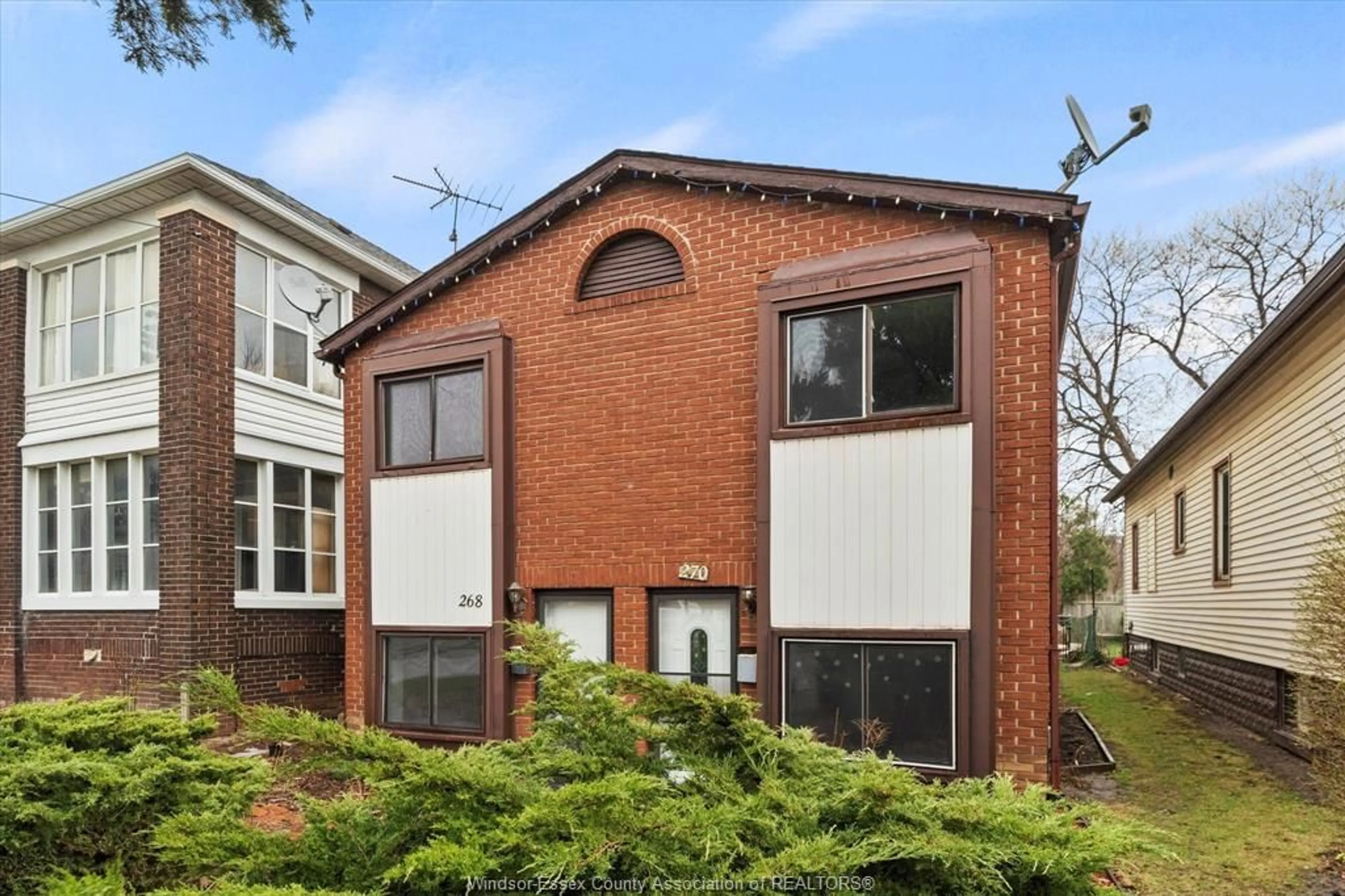 Home with brick exterior material, street for 268-270 STRABANE Ave, Windsor Ontario N8Y 2W7